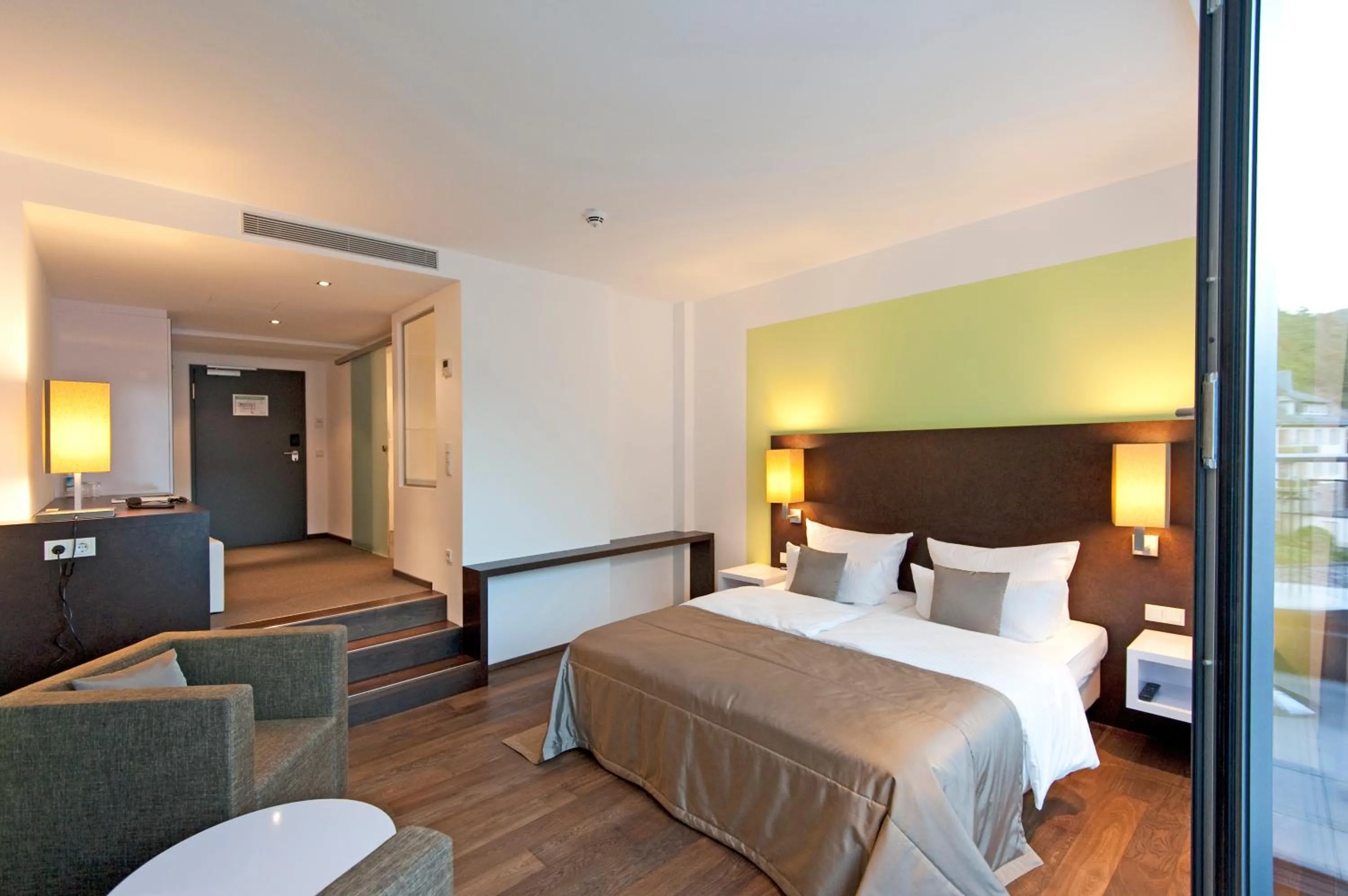 Photo of the whole room, Bed in Hotel Im Schulhaus