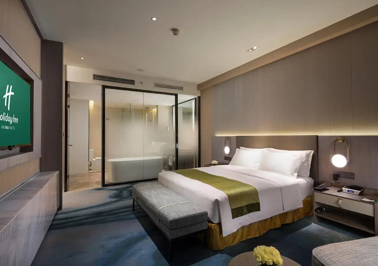 Property building, Bed in Holiday Inn Xining Hot-Spring by IHG Property building, Bed in Holiday Inn Xining Hot-Spring by IHG