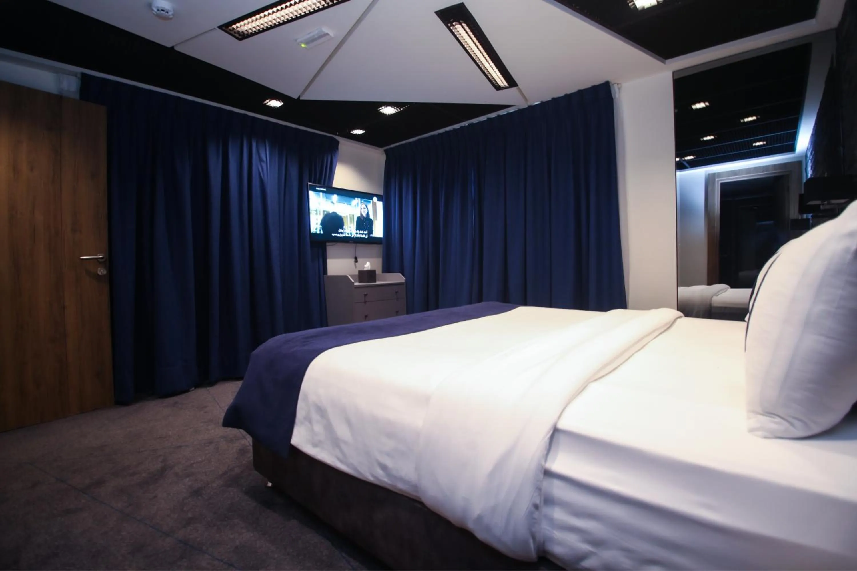 Bed in Monarch Hotel Amman