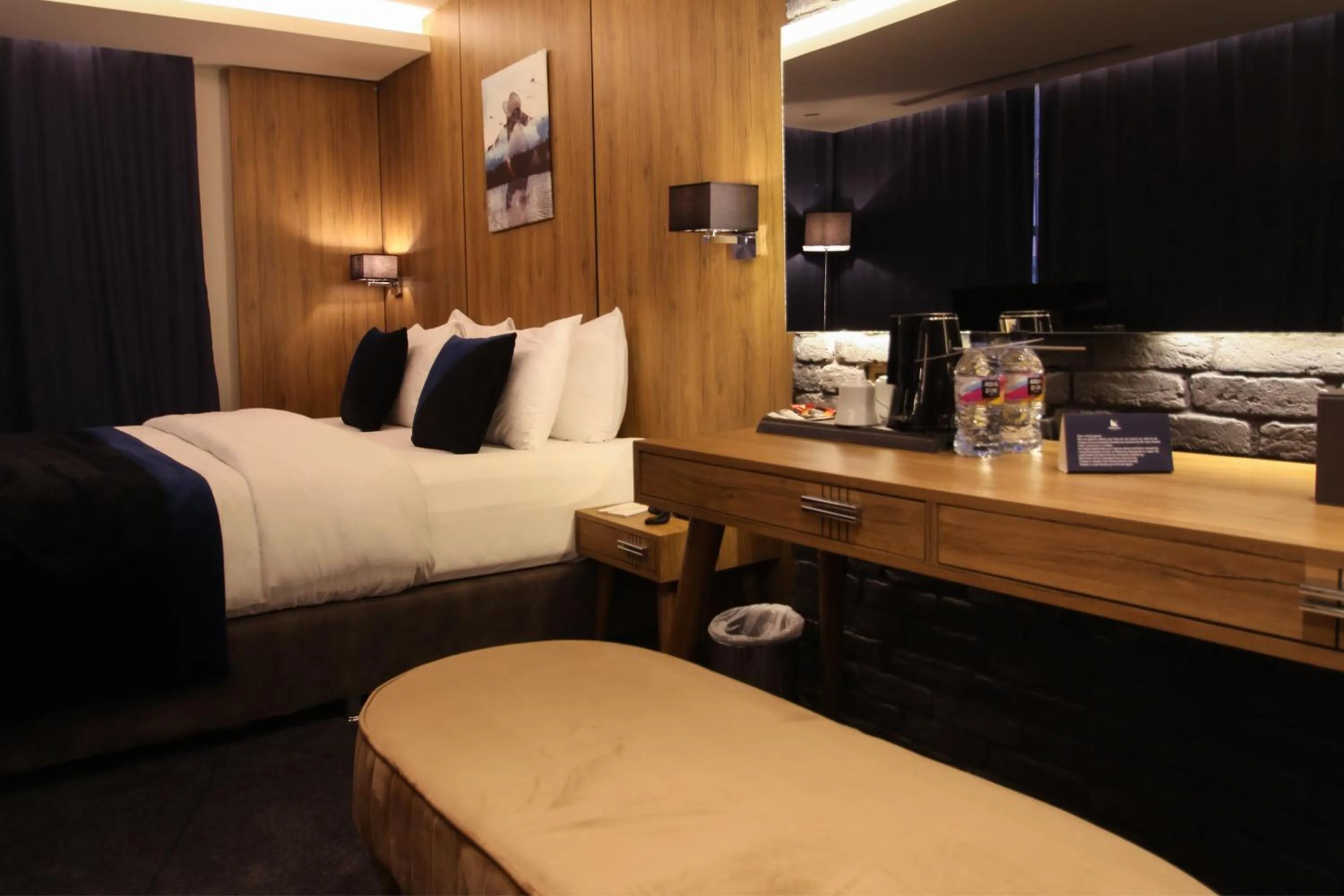 Bed in Monarch Hotel Amman