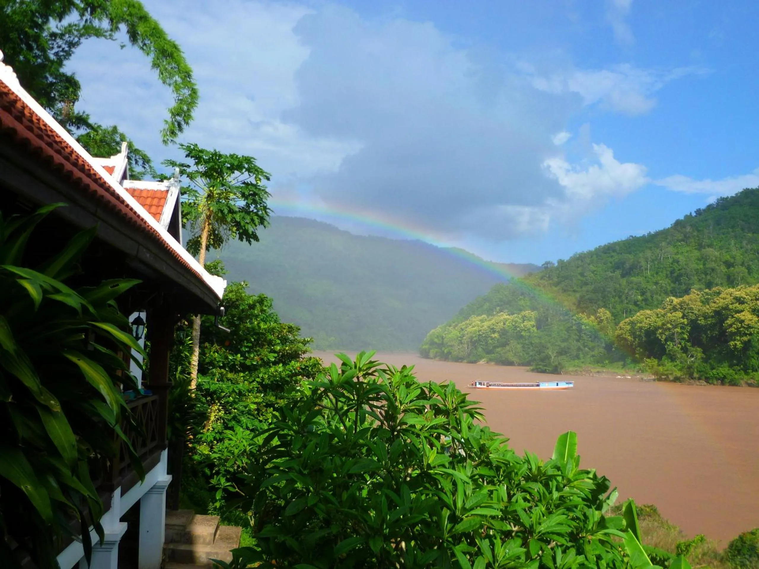 Natural landscape in The Sanctuary Pakbeng Lodge