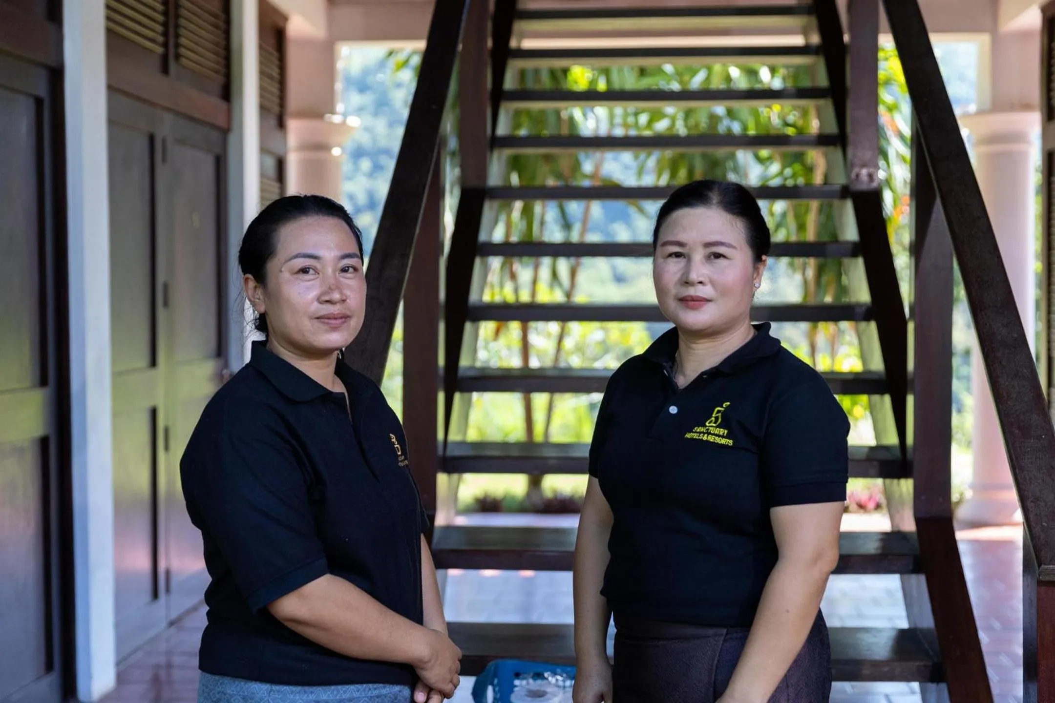 Staff in The Sanctuary Pakbeng Lodge