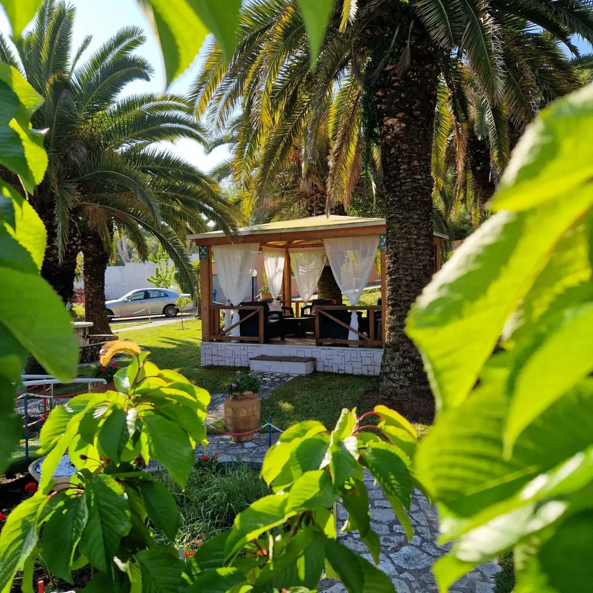 Garden view in ABC Sweet Home Garden view in ABC Sweet Home