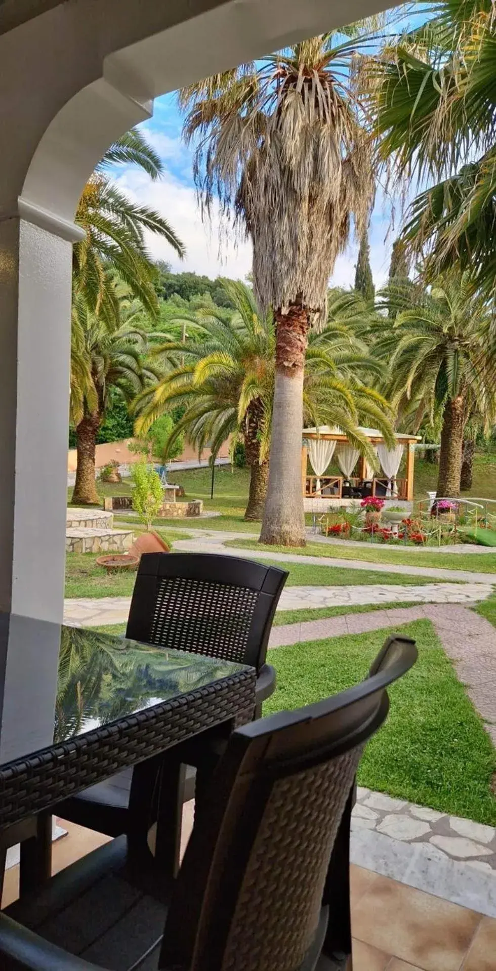 Garden view in ABC Sweet Home Garden view in ABC Sweet Home