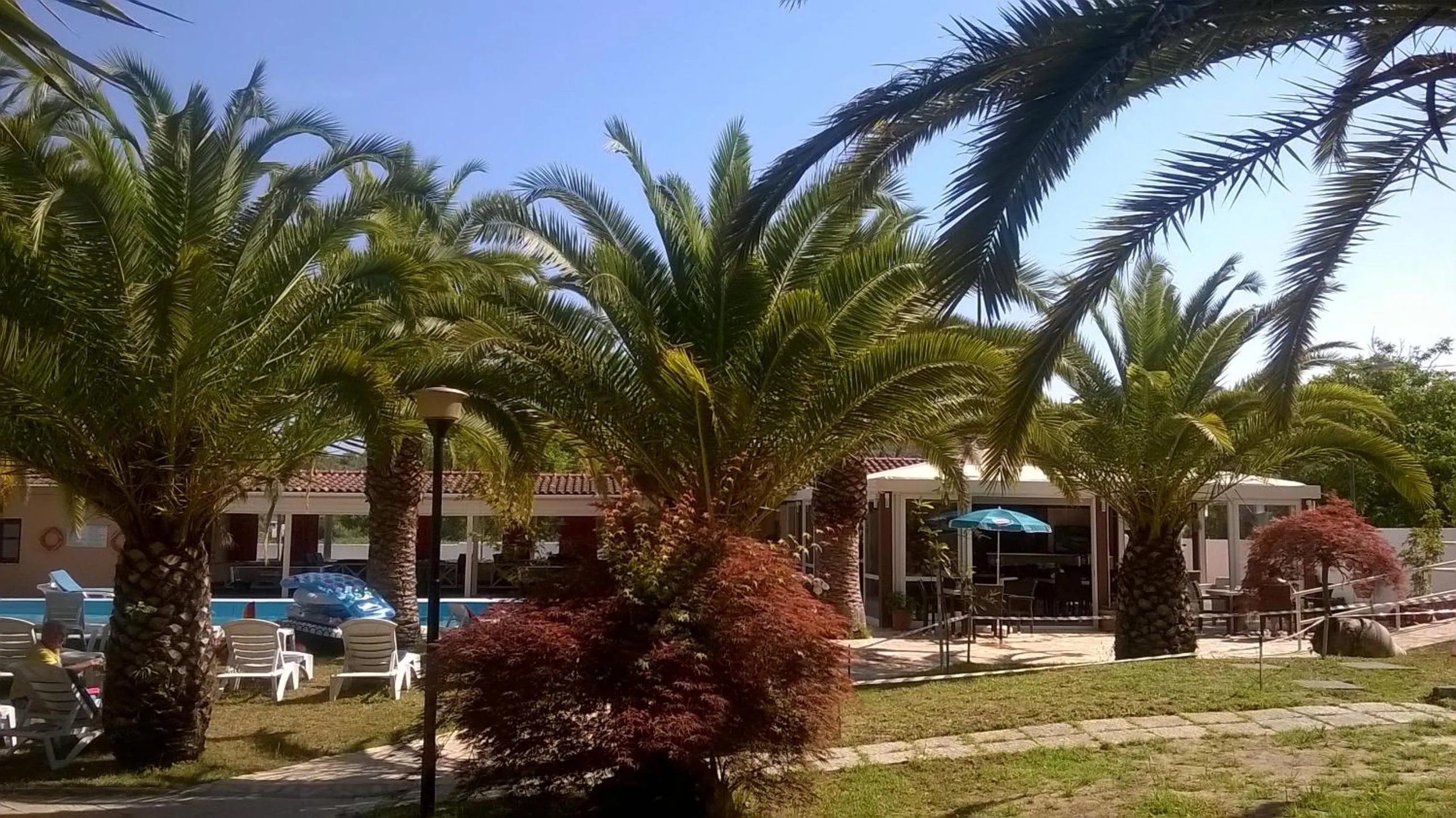 Garden view in ABC Sweet Home