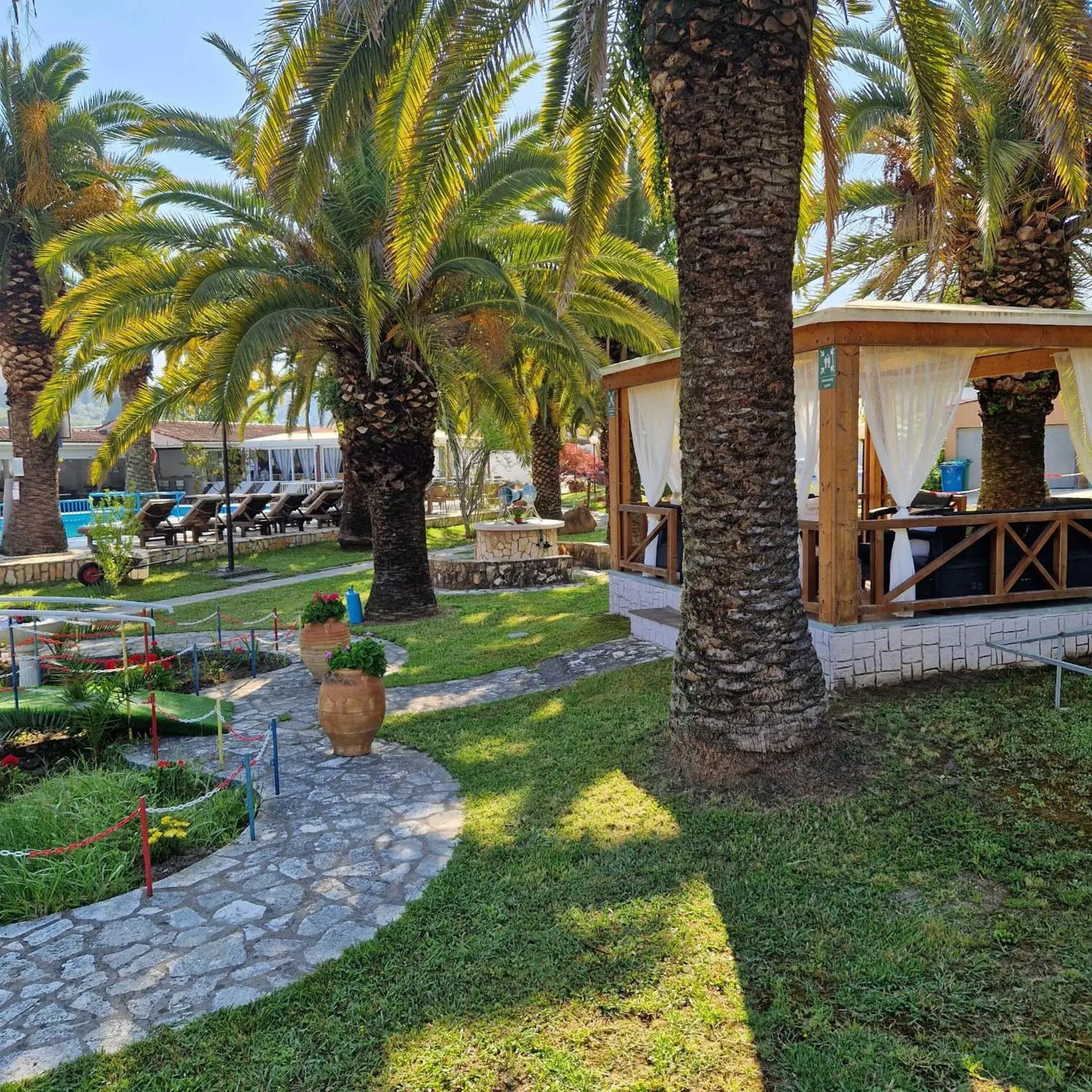 Garden view in ABC Sweet Home Garden view in ABC Sweet Home