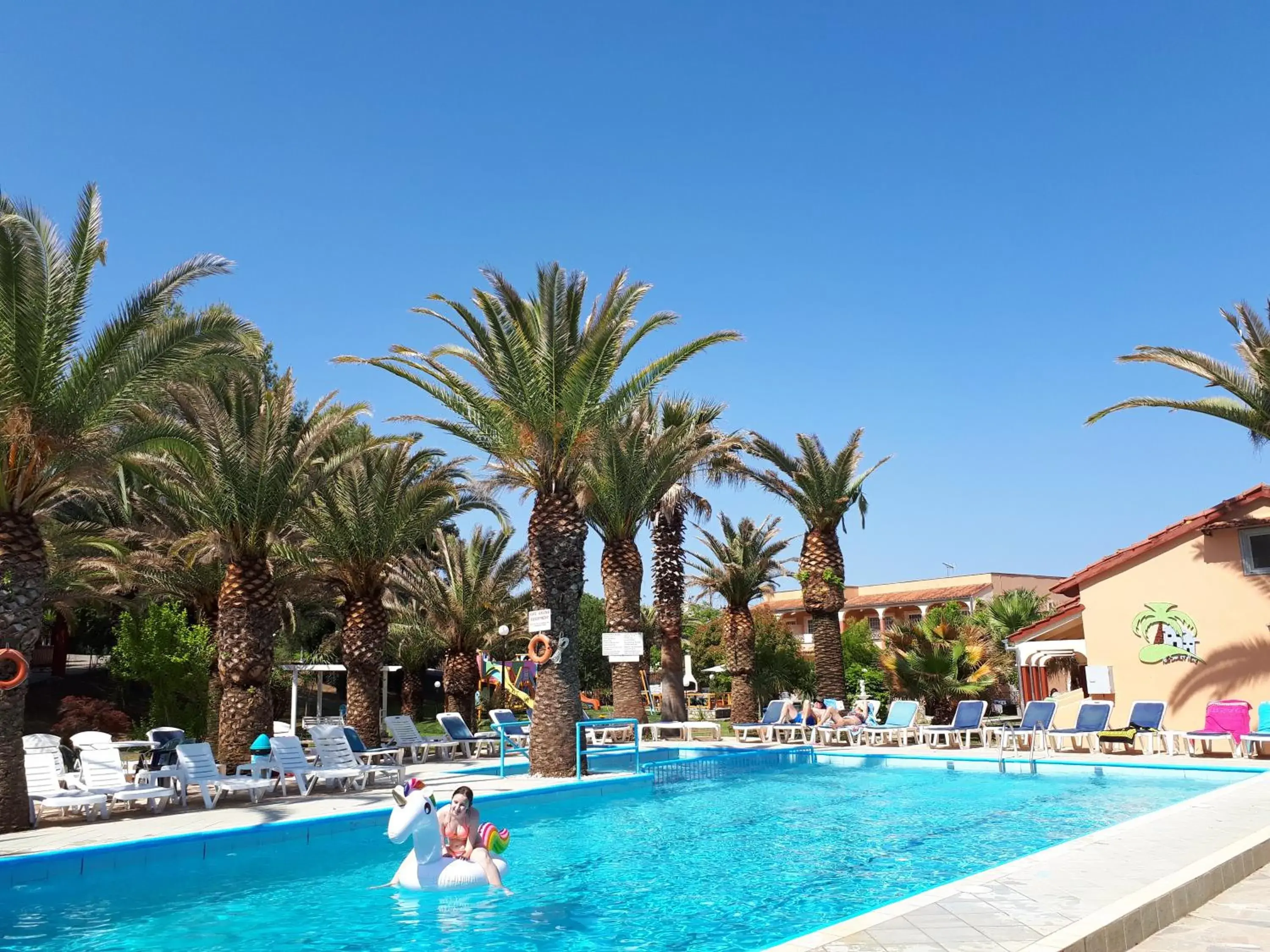 Pool view in ABC Sweet Home Pool view in ABC Sweet Home