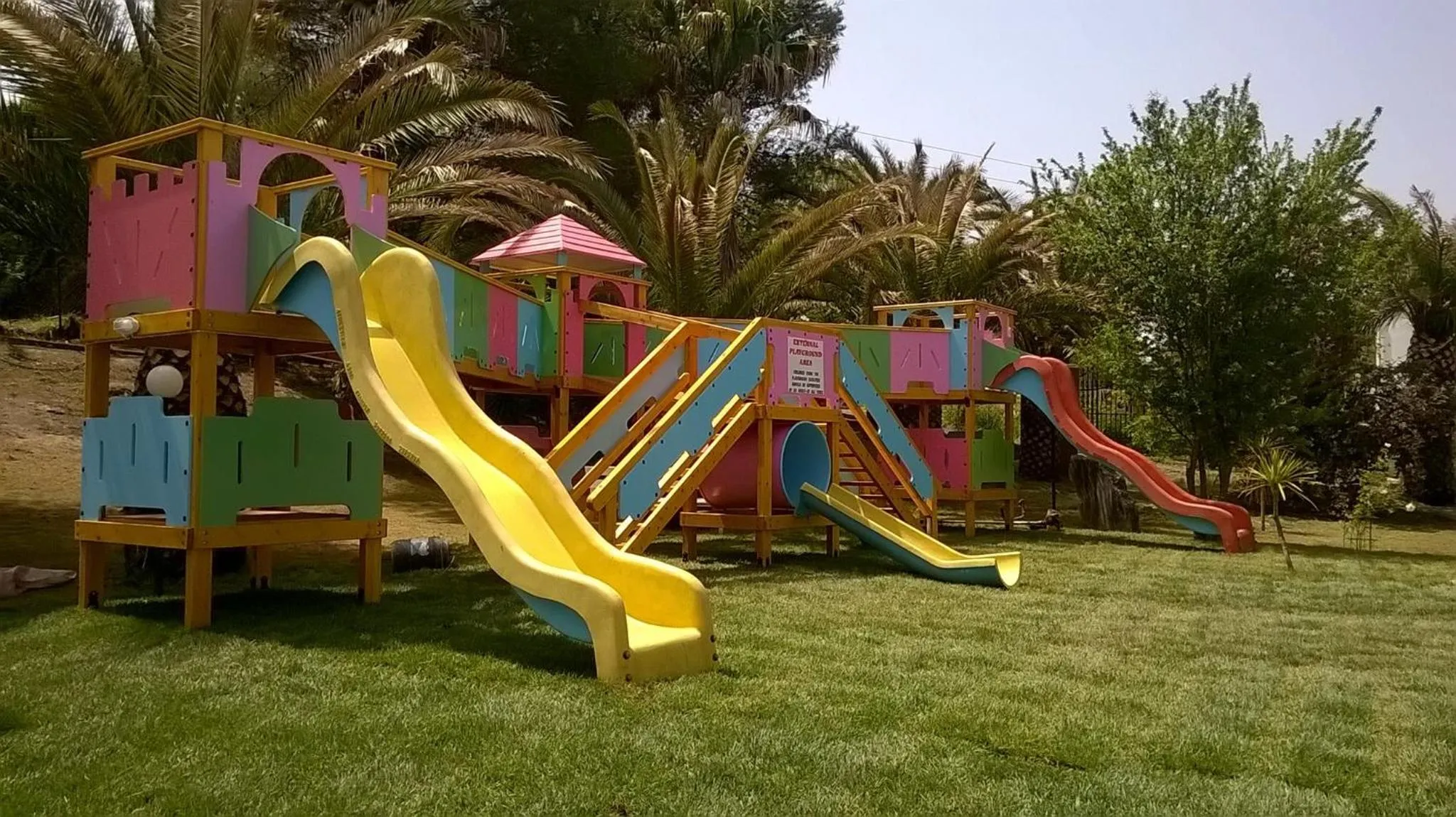 Children play ground in ABC Sweet Home