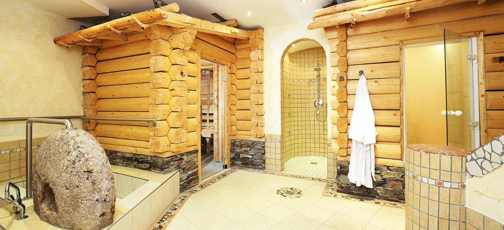 Sauna in Hotel Kristall B&B