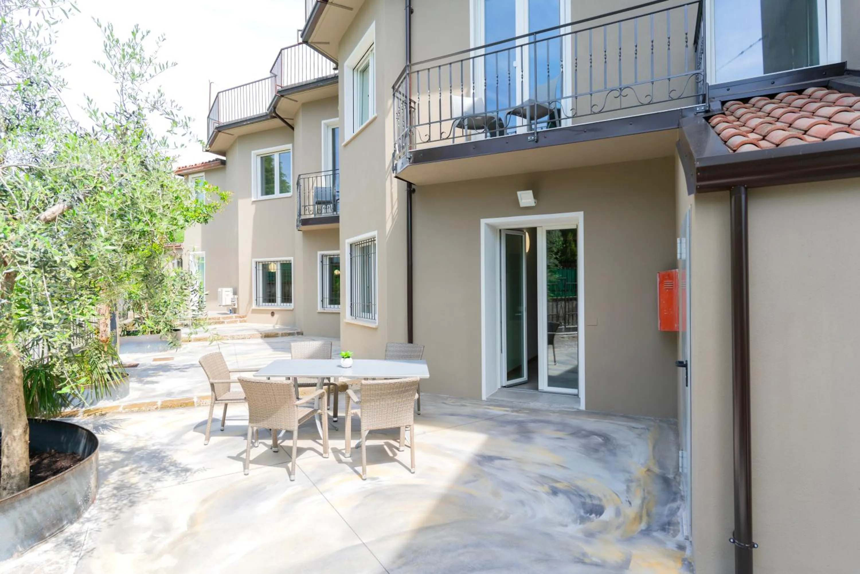 Patio in Residence Molino - Holiday Apartments