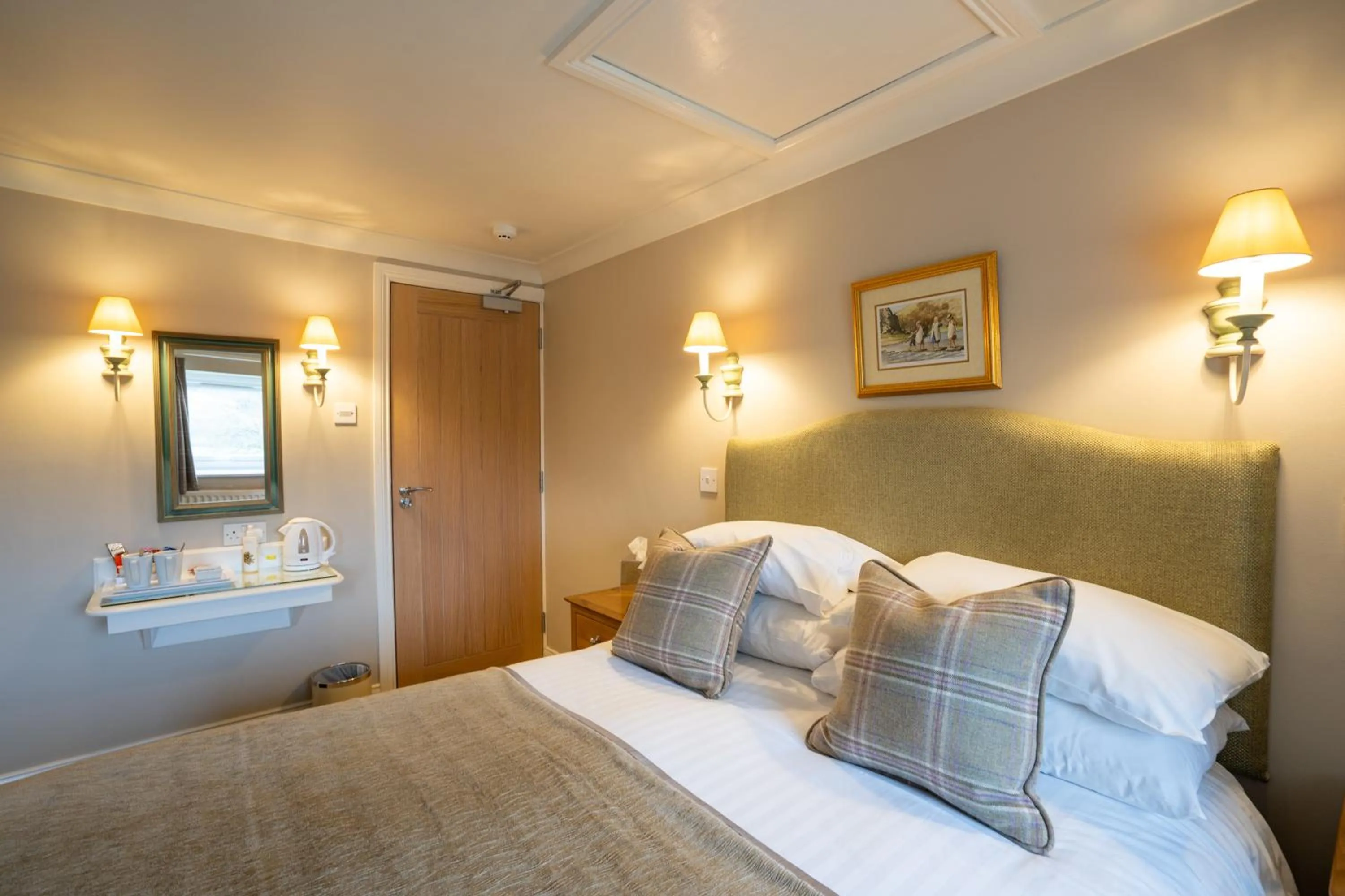 Bed in The Pheasant Inn