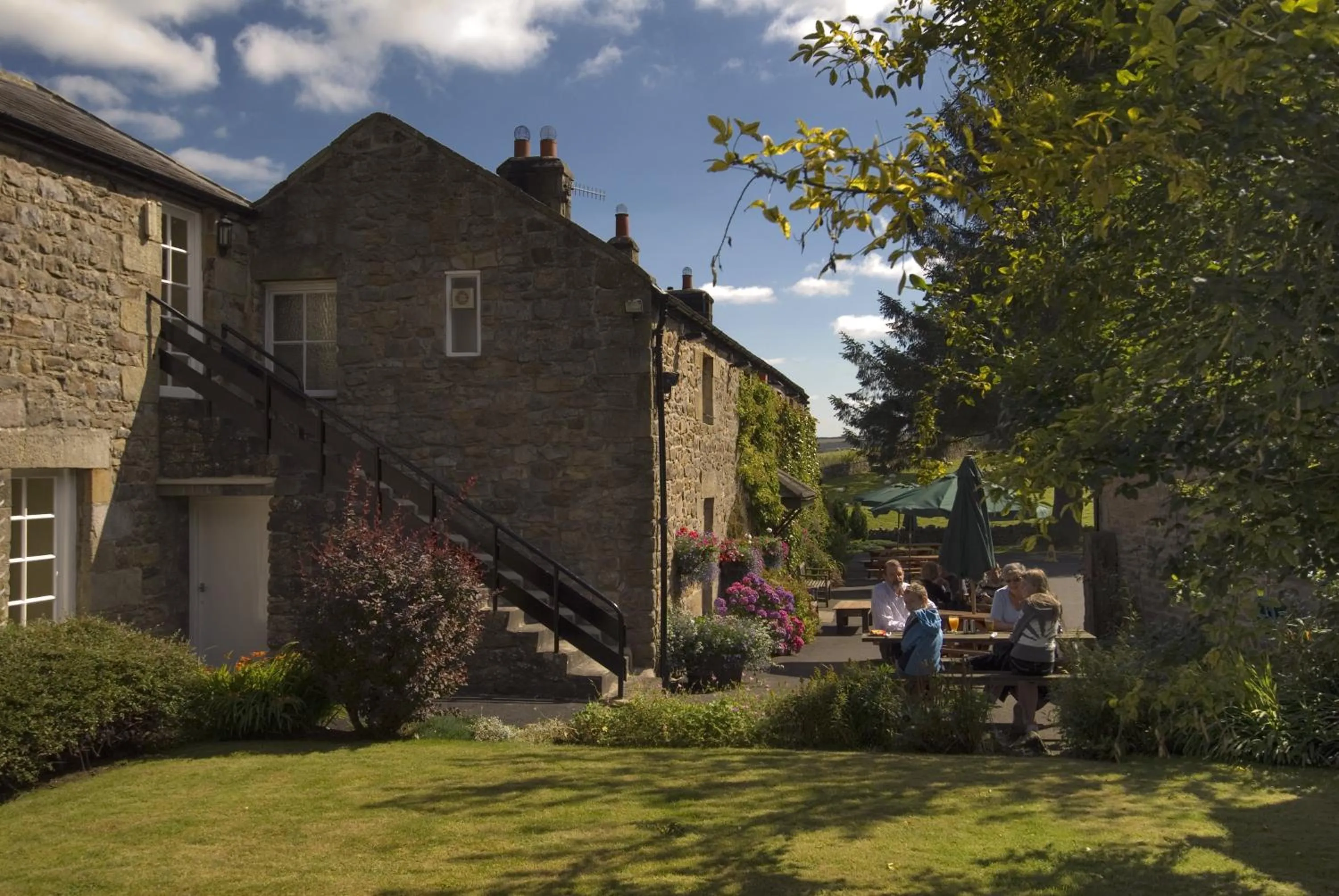 Garden in The Pheasant Inn