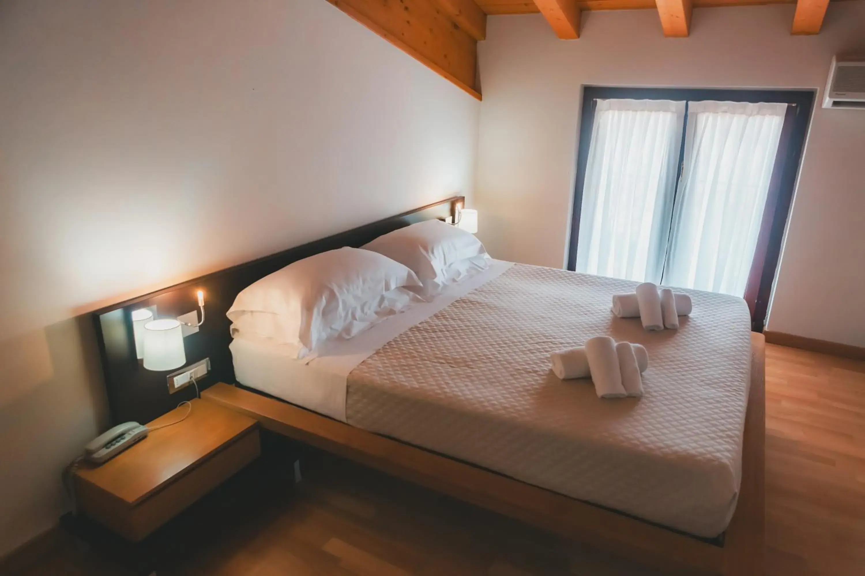 Bed in AHG Donna Silvia Wellness Hotel Bed in AHG Donna Silvia Wellness Hotel