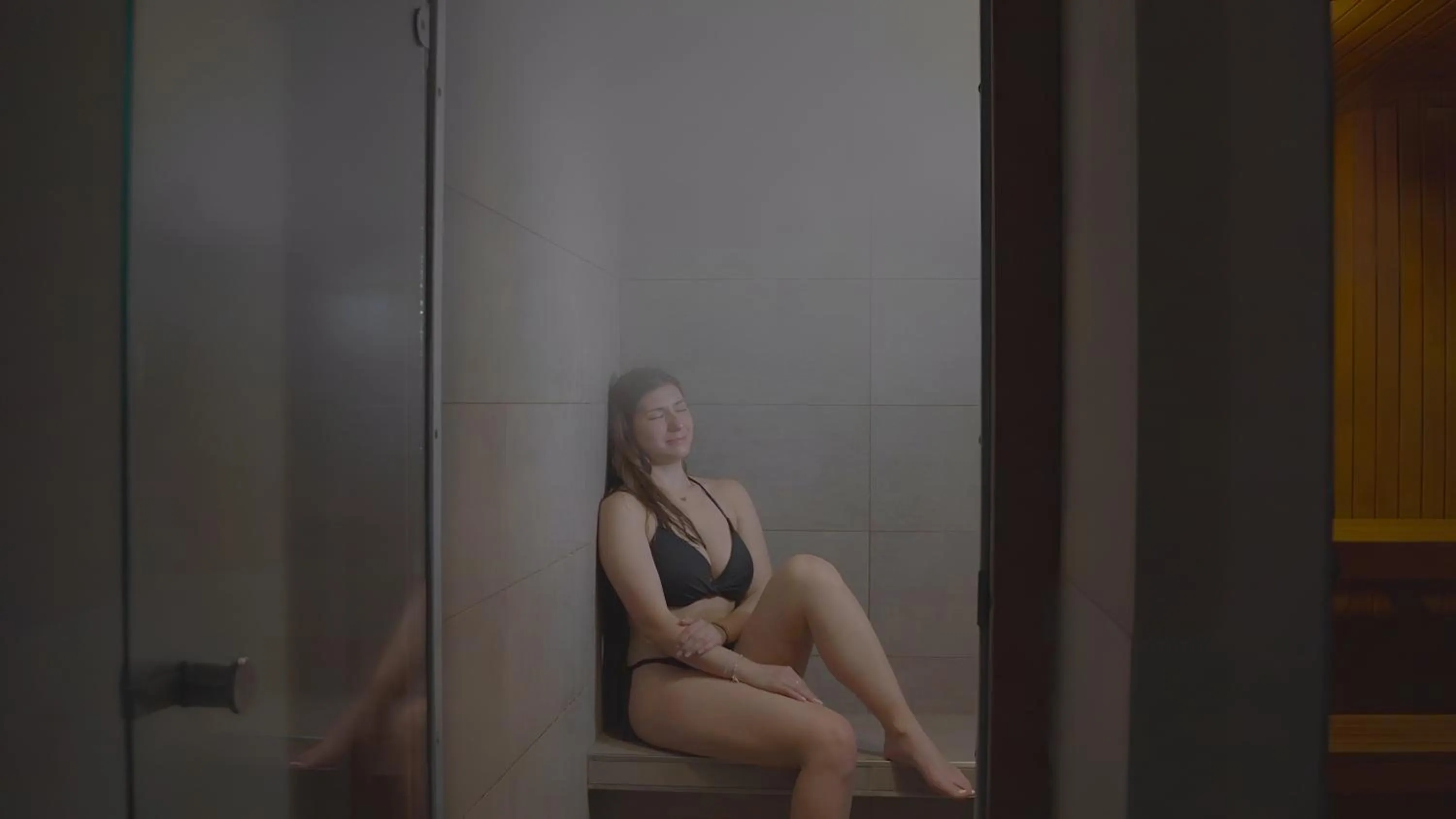 Steam room in AHG Donna Silvia Wellness Hotel