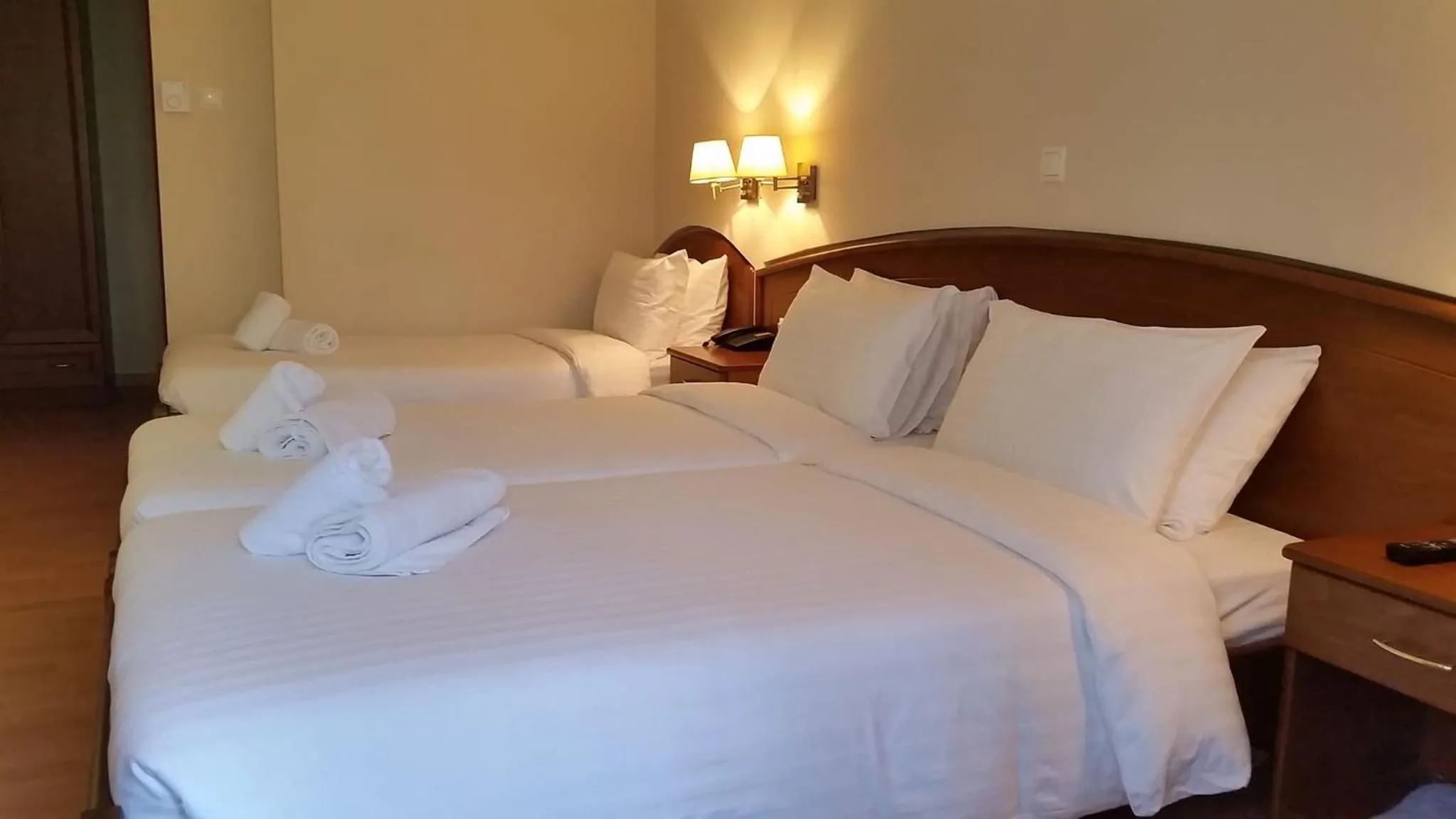 Bed in Xenios Dias Boutique Hotel