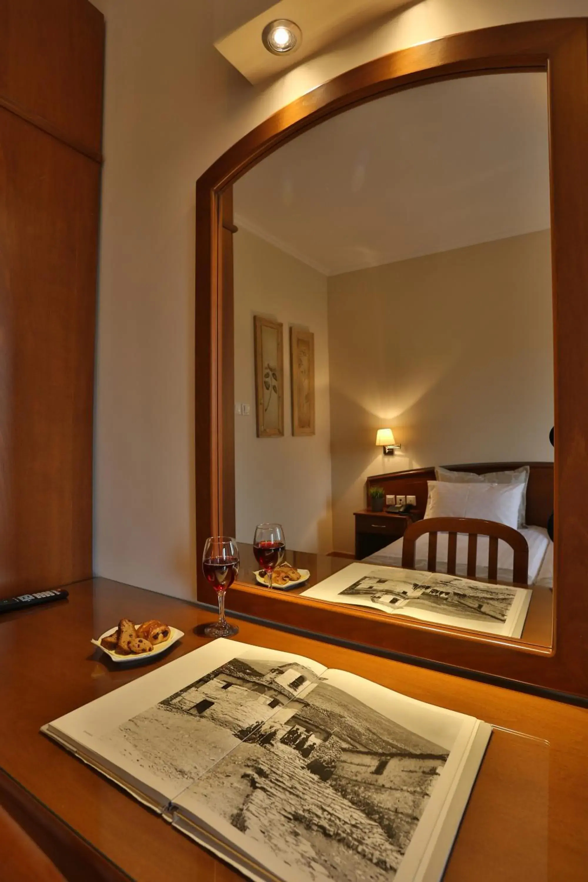 Bed in Xenios Dias Boutique Hotel Bed in Xenios Dias Boutique Hotel