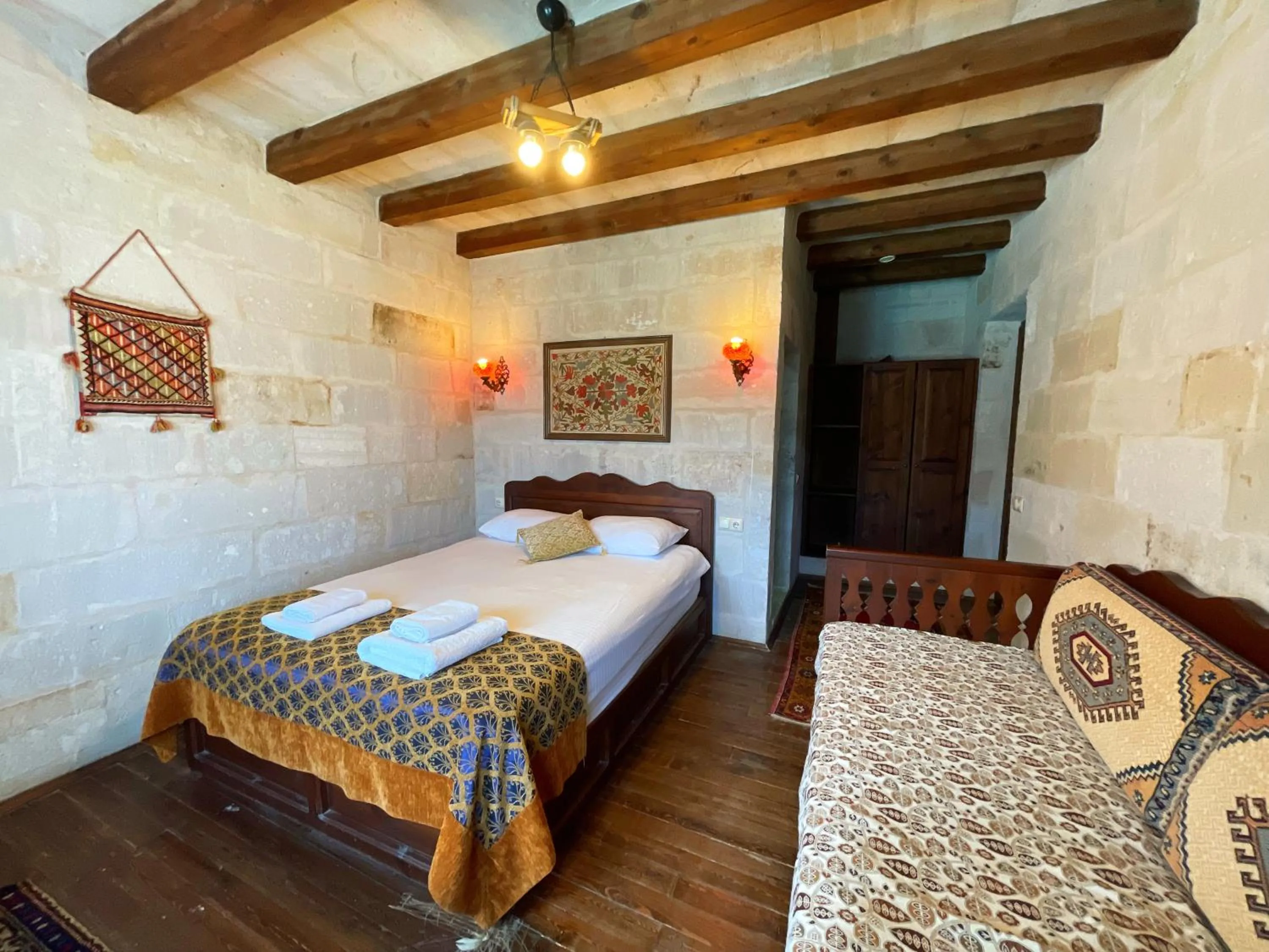 Bedroom, Bed in Gedik Cave Hotel