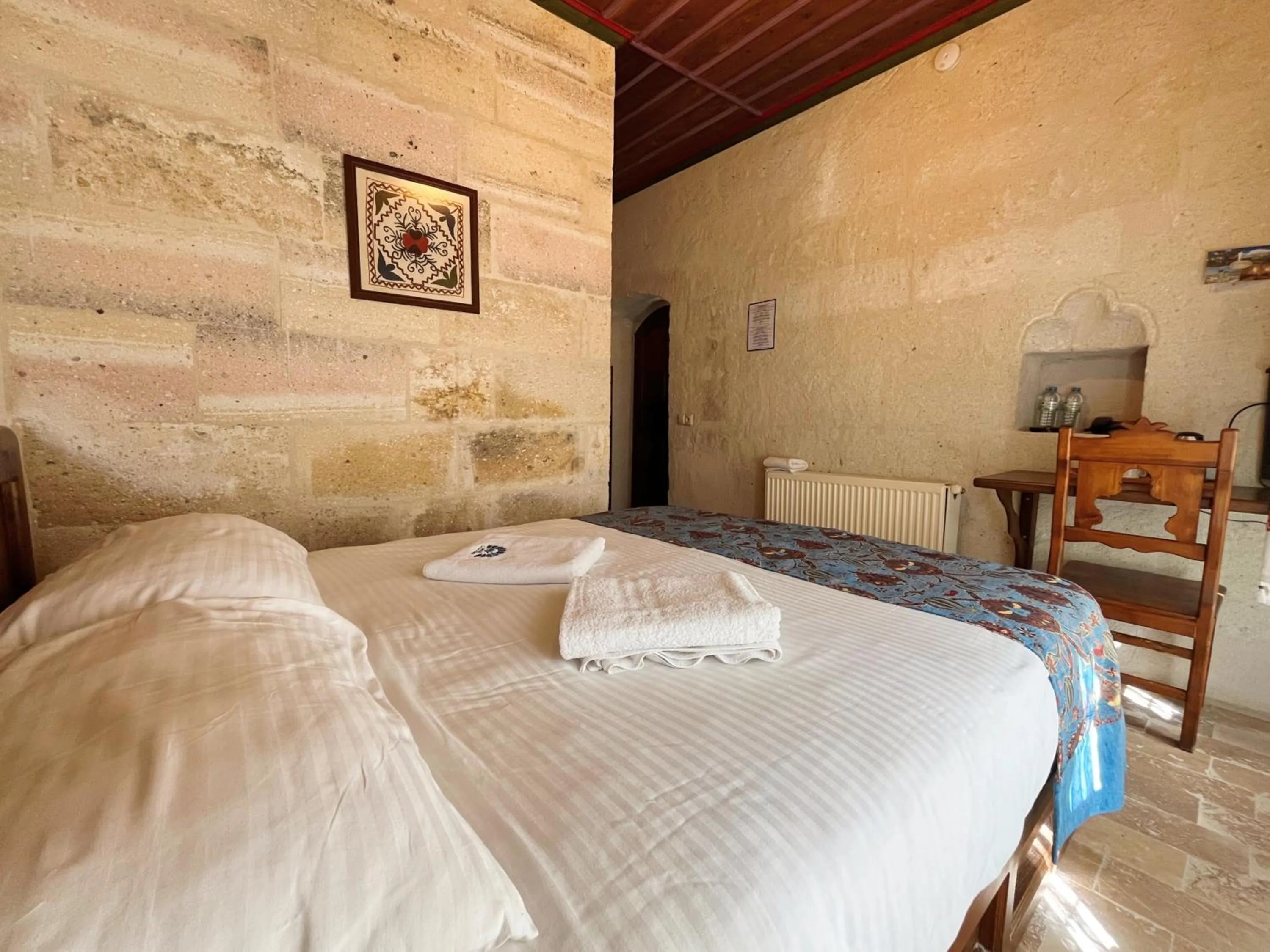 Bathroom, Bed in Gedik Cave Hotel