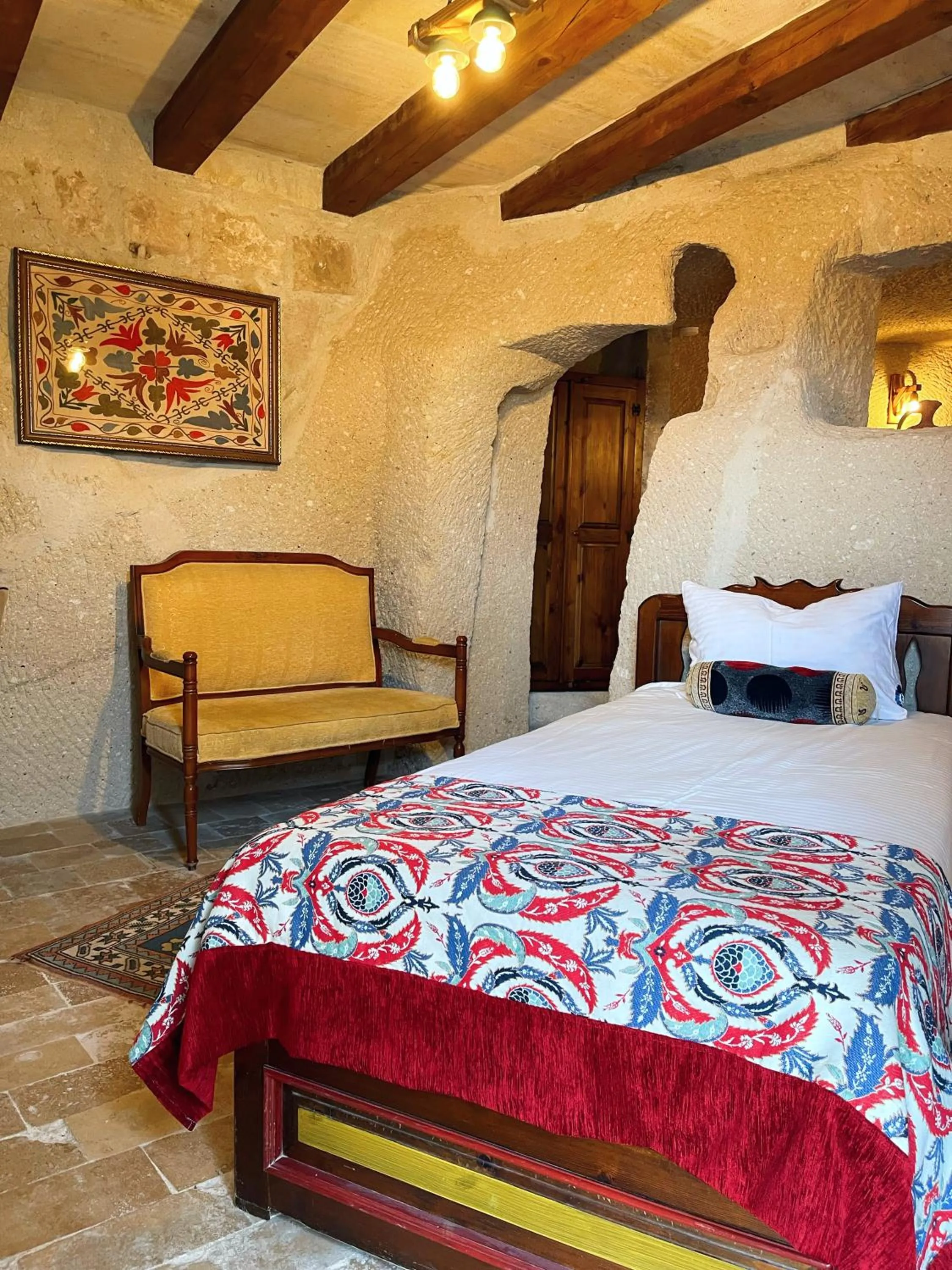 Bedroom, Bed in Gedik Cave Hotel