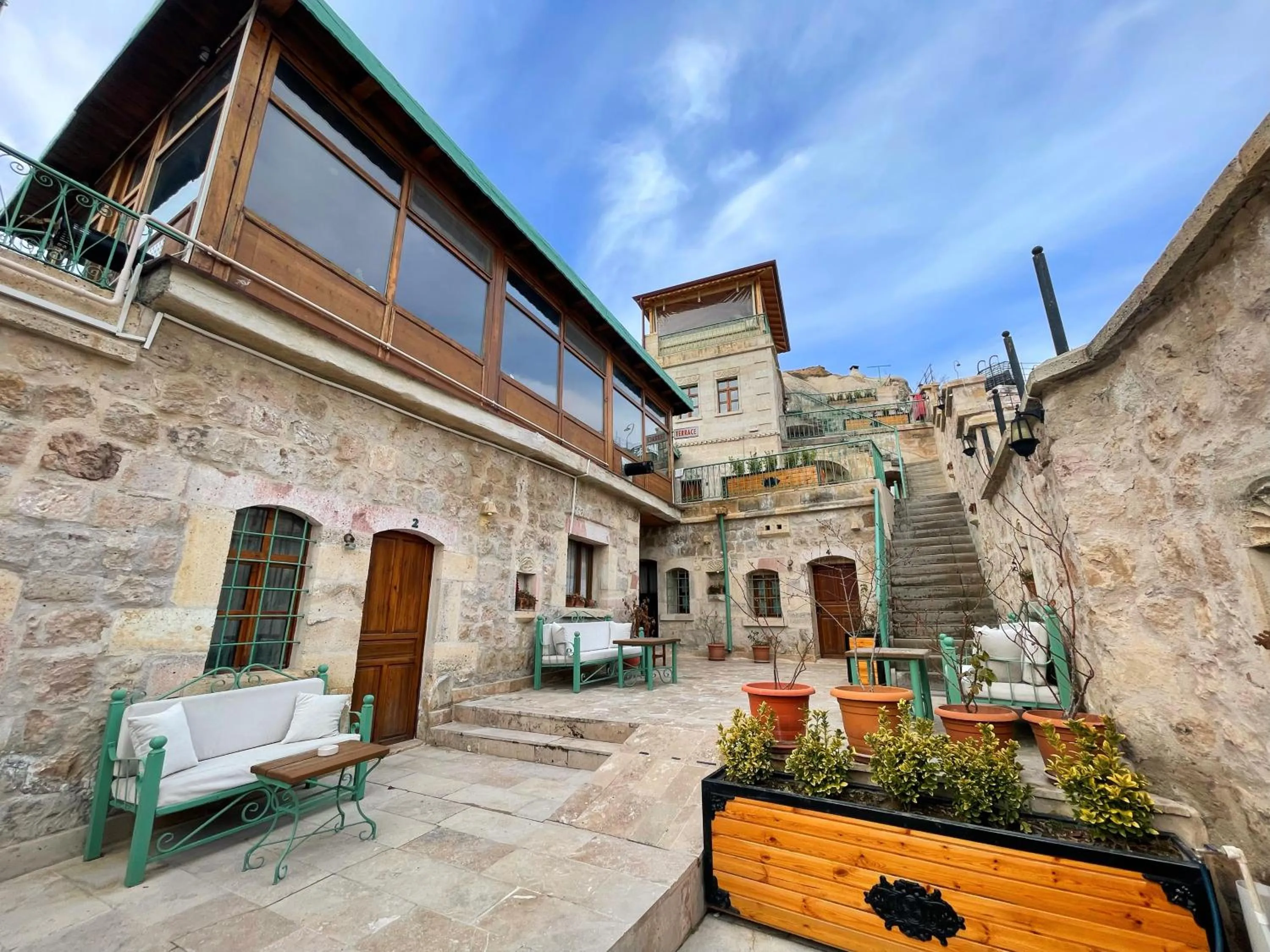 Property building in Gedik Cave Hotel