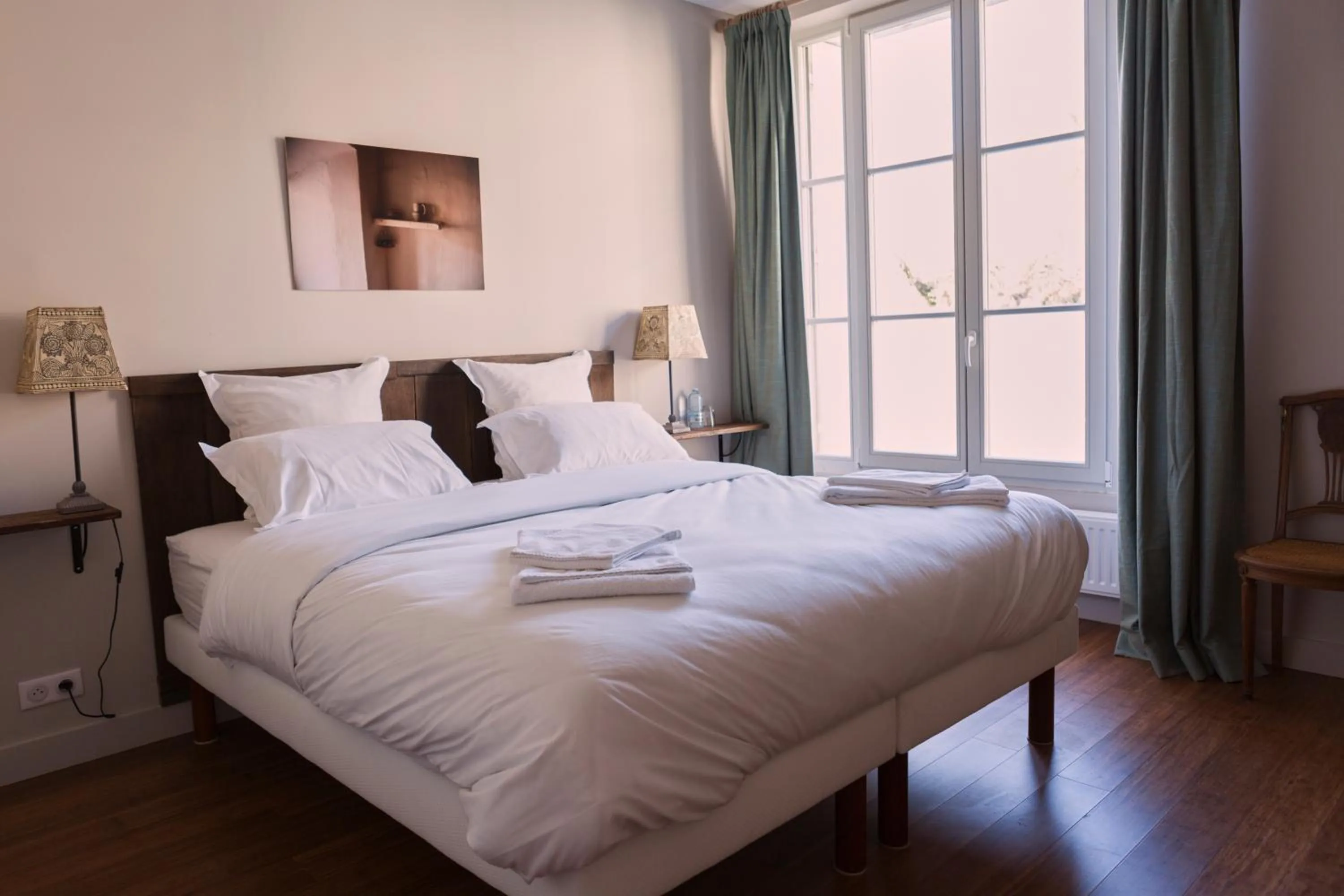 Bedroom, Bed in Chez Jules et Léonie