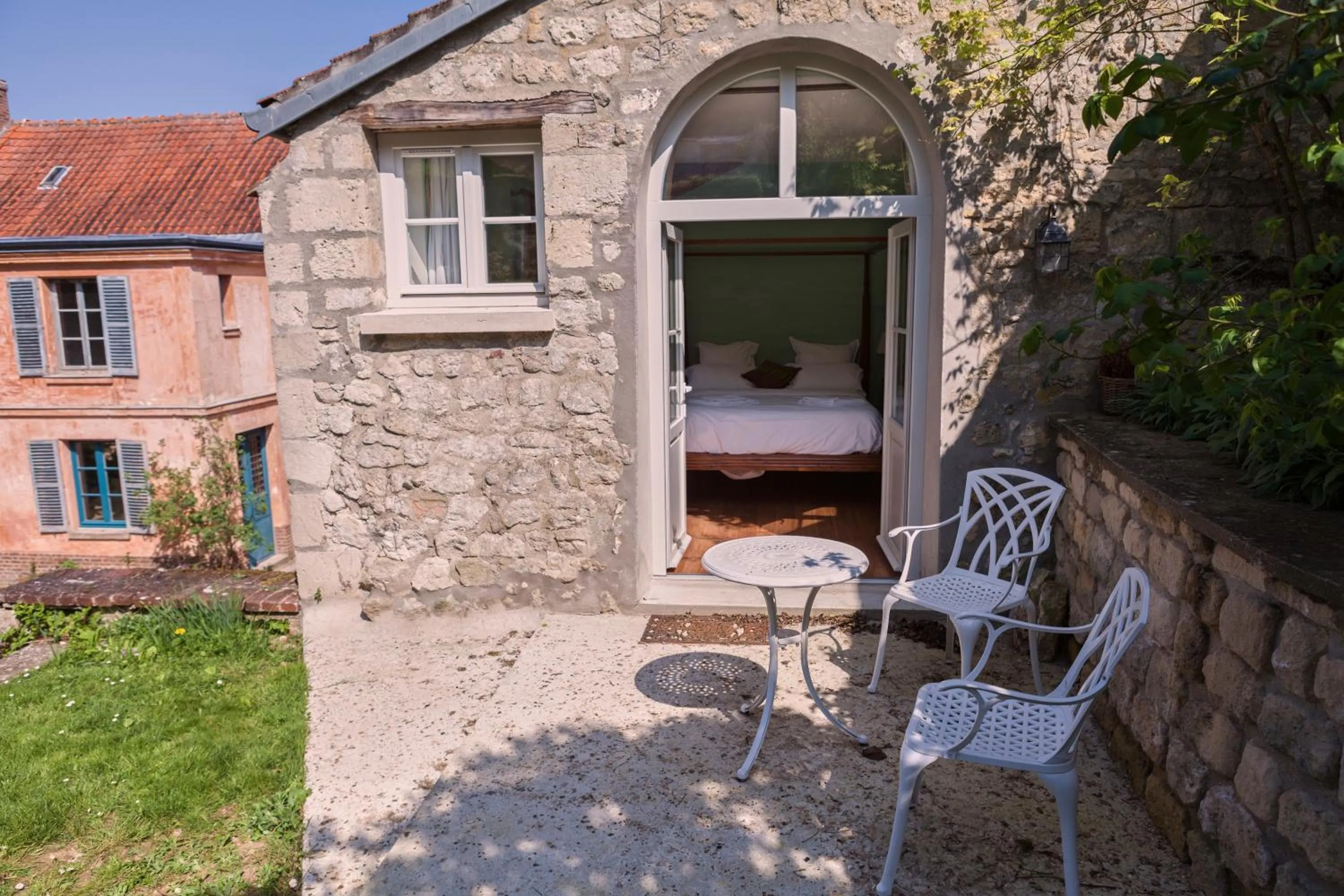 Patio in Chez Jules et Léonie
