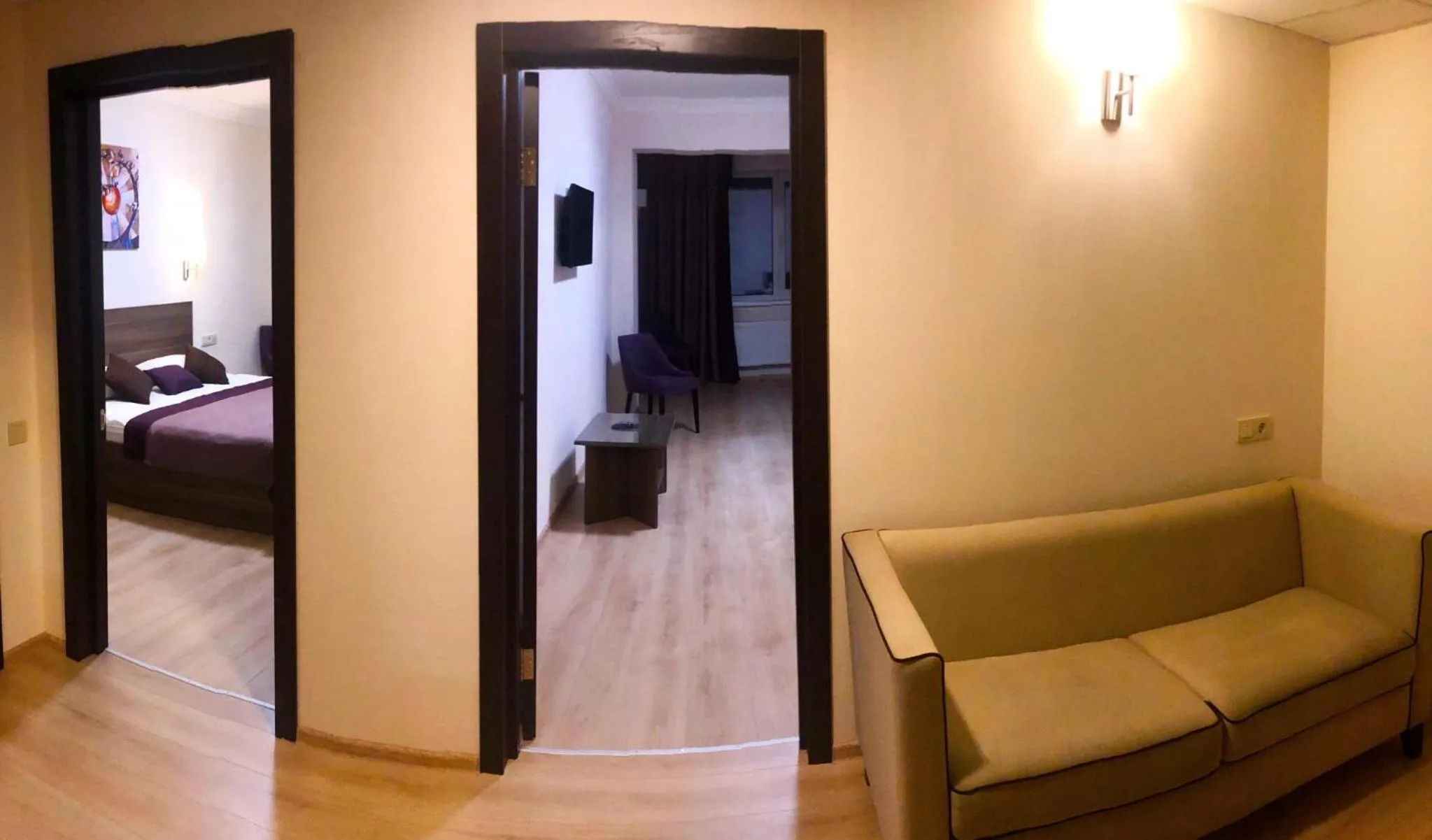 Bed in Non-stop hotel