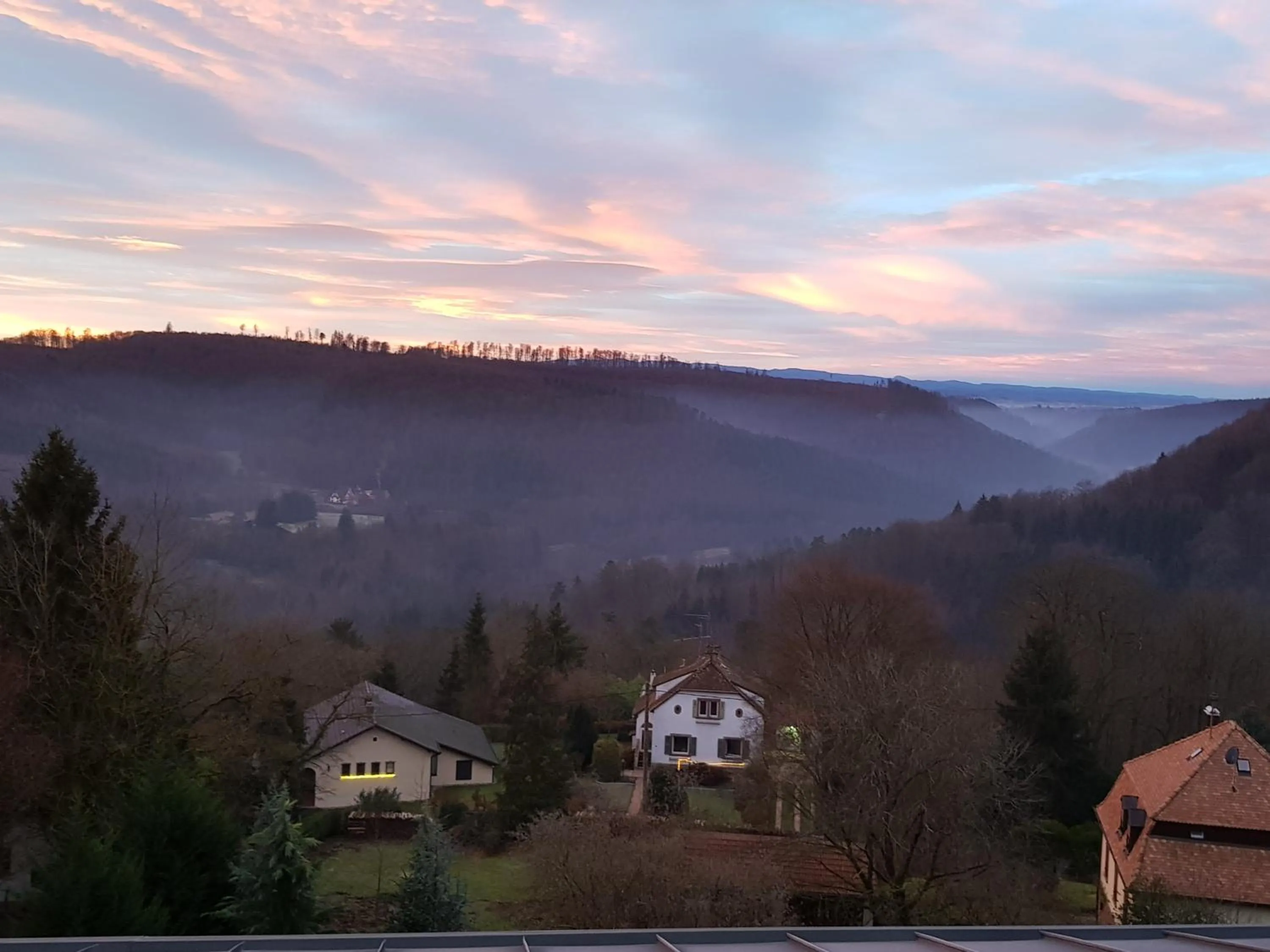 Natural landscape in ULVF La petite pierre