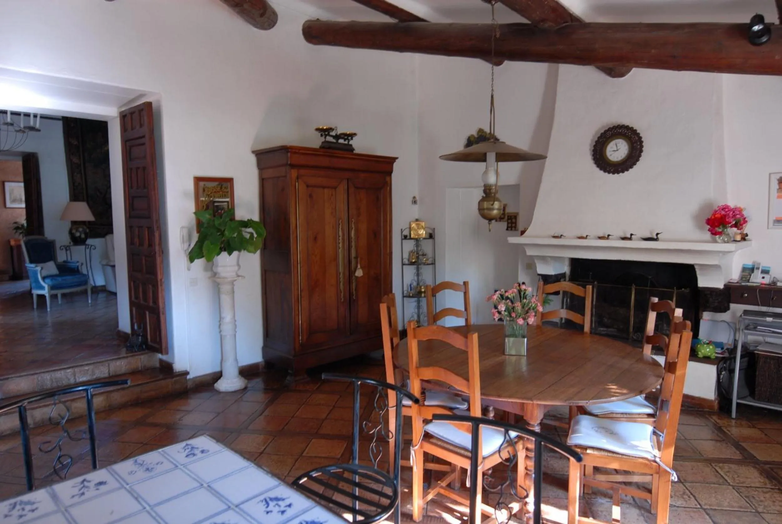 Dining area in La Ferme