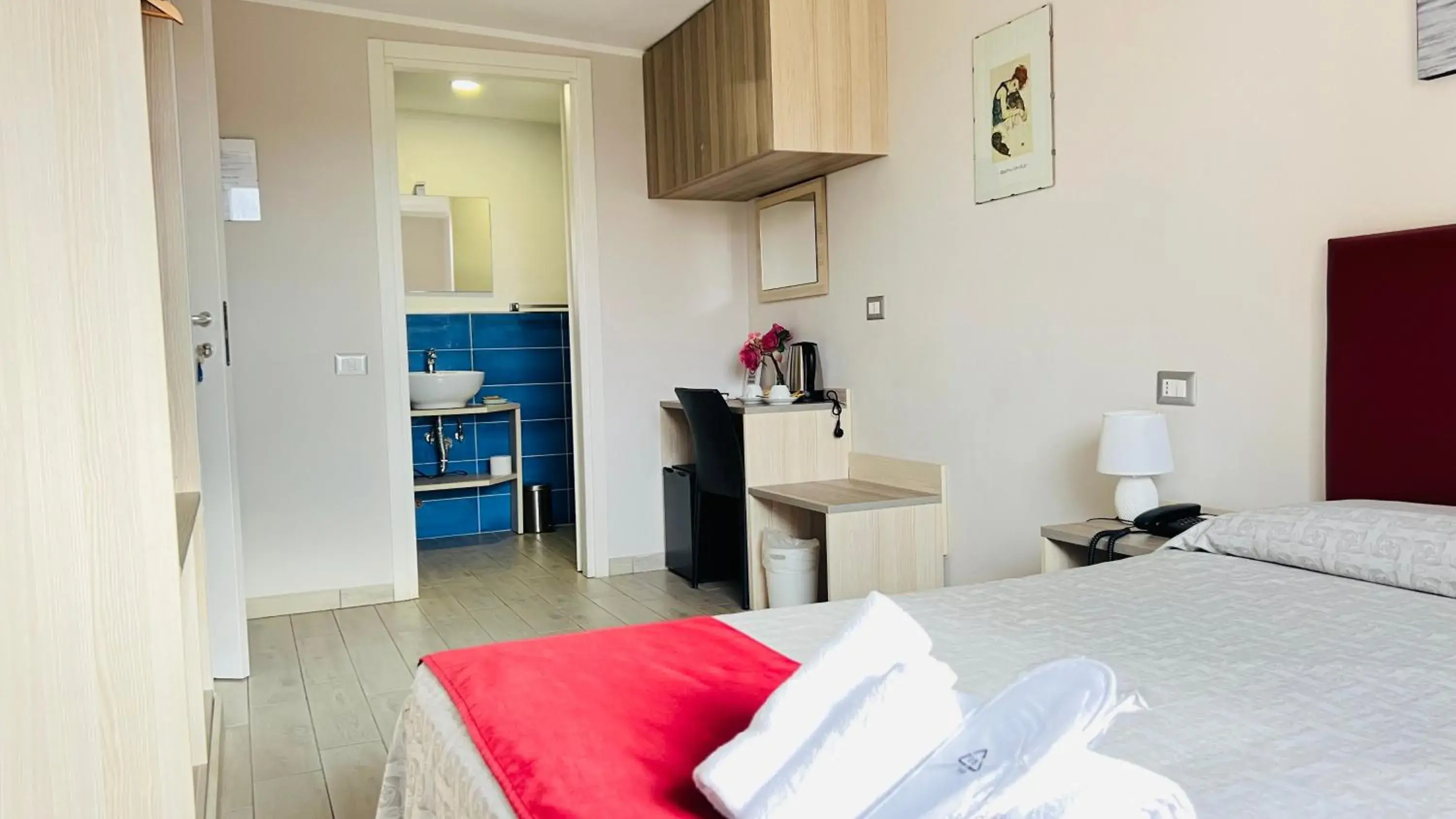 Bed in Hotel Balilla Bed in Hotel Balilla