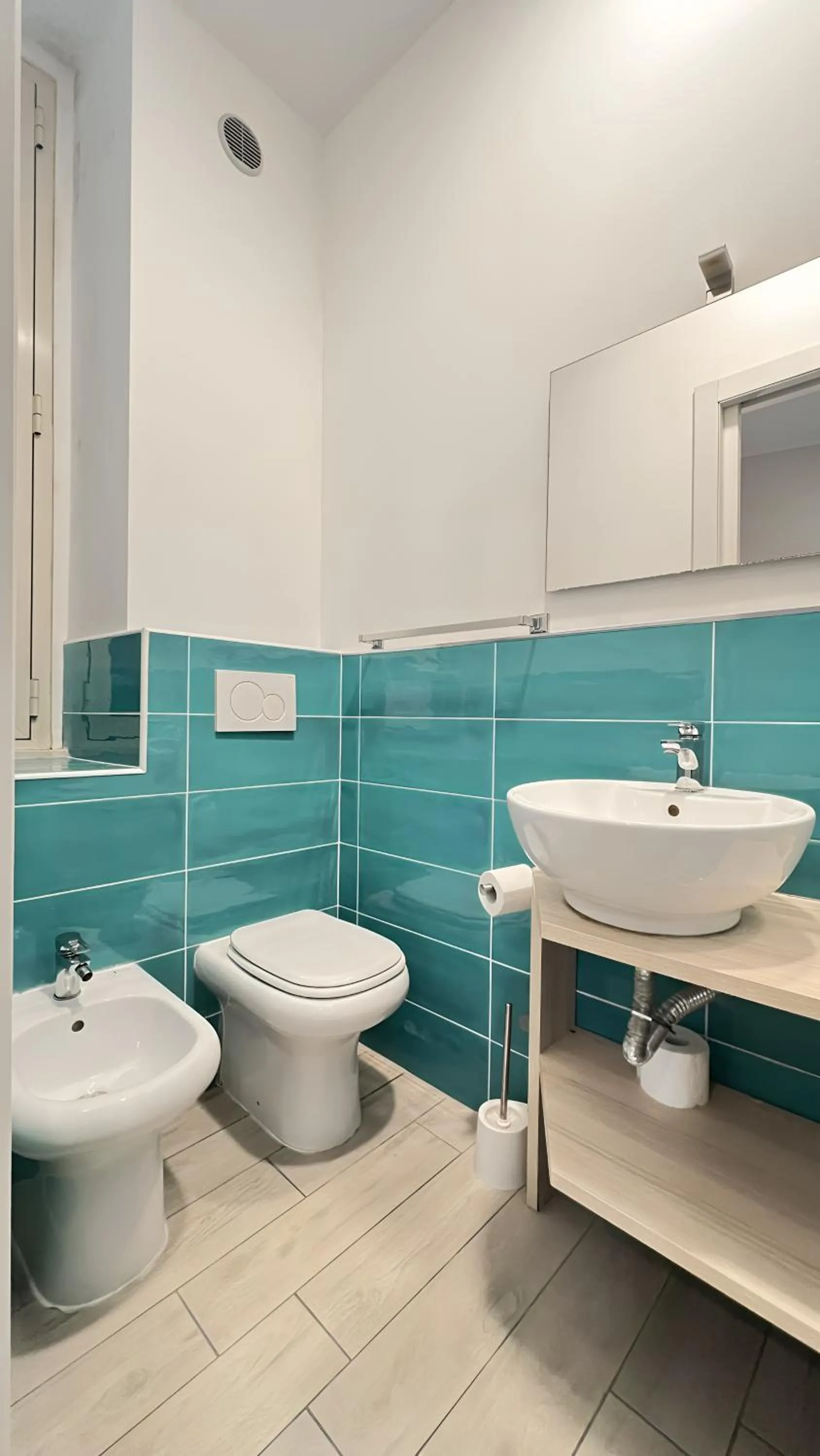 Bathroom in Hotel Balilla