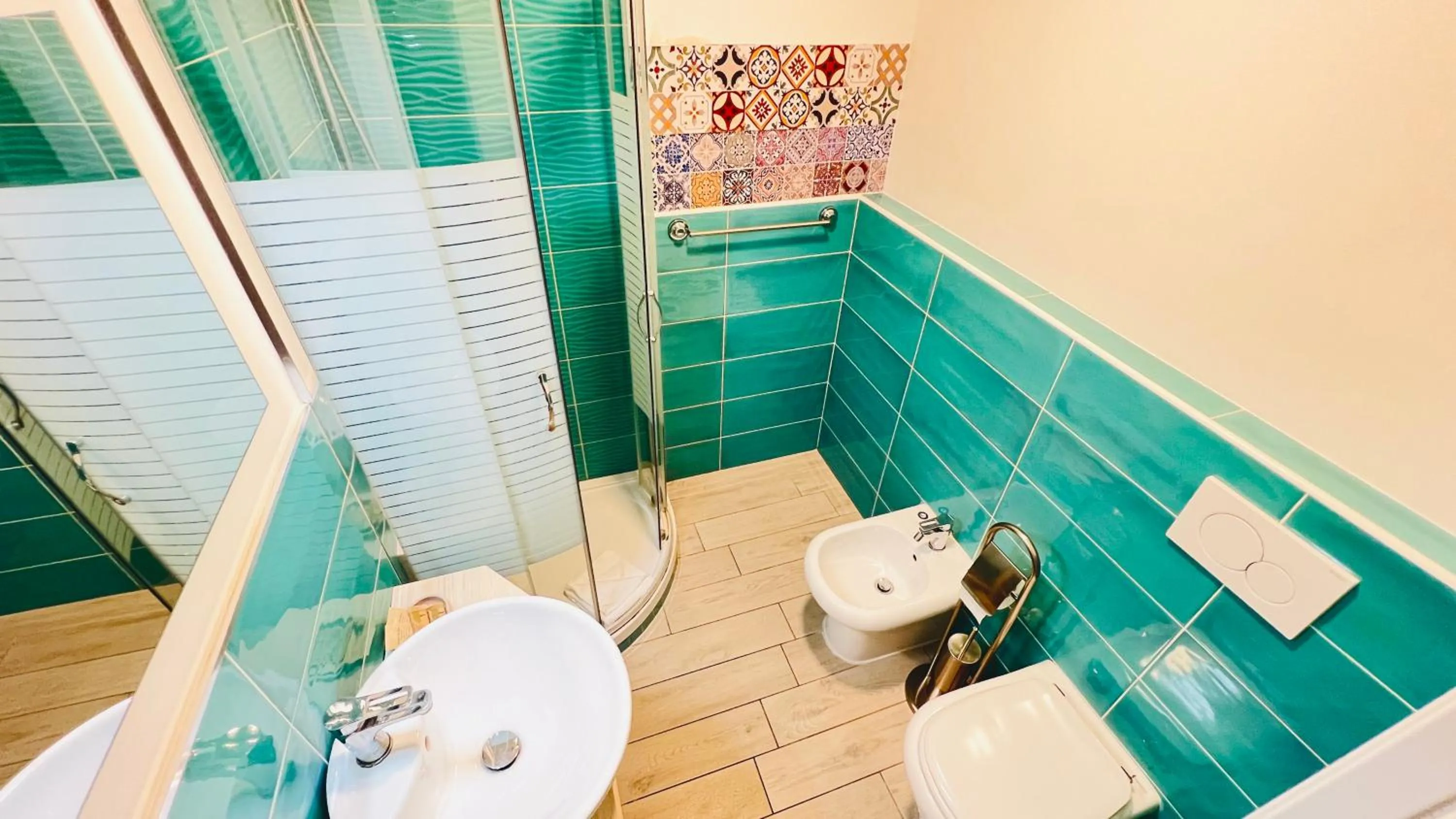 Bathroom in Hotel Balilla