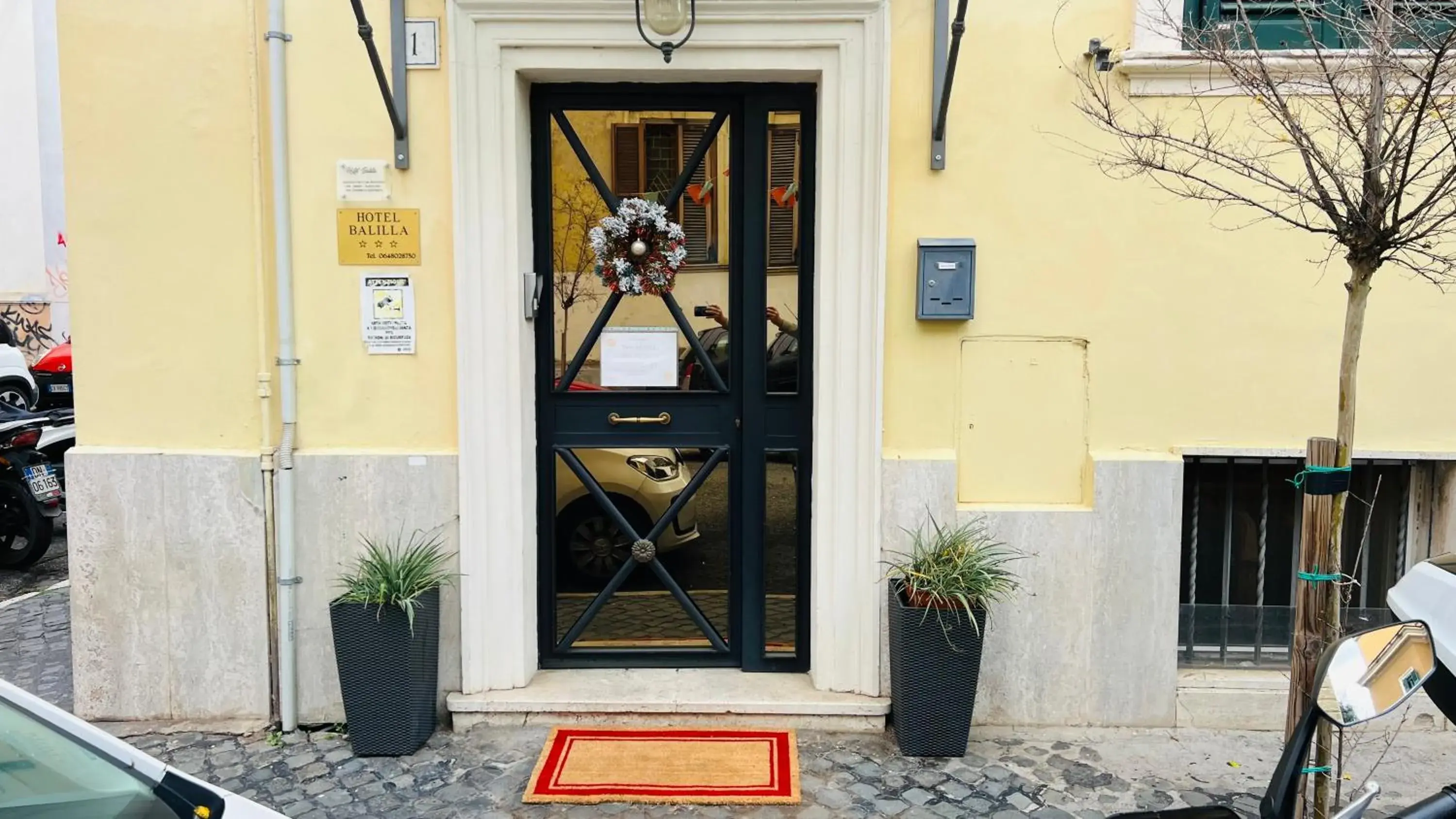 Property building in Hotel Balilla Property building in Hotel Balilla