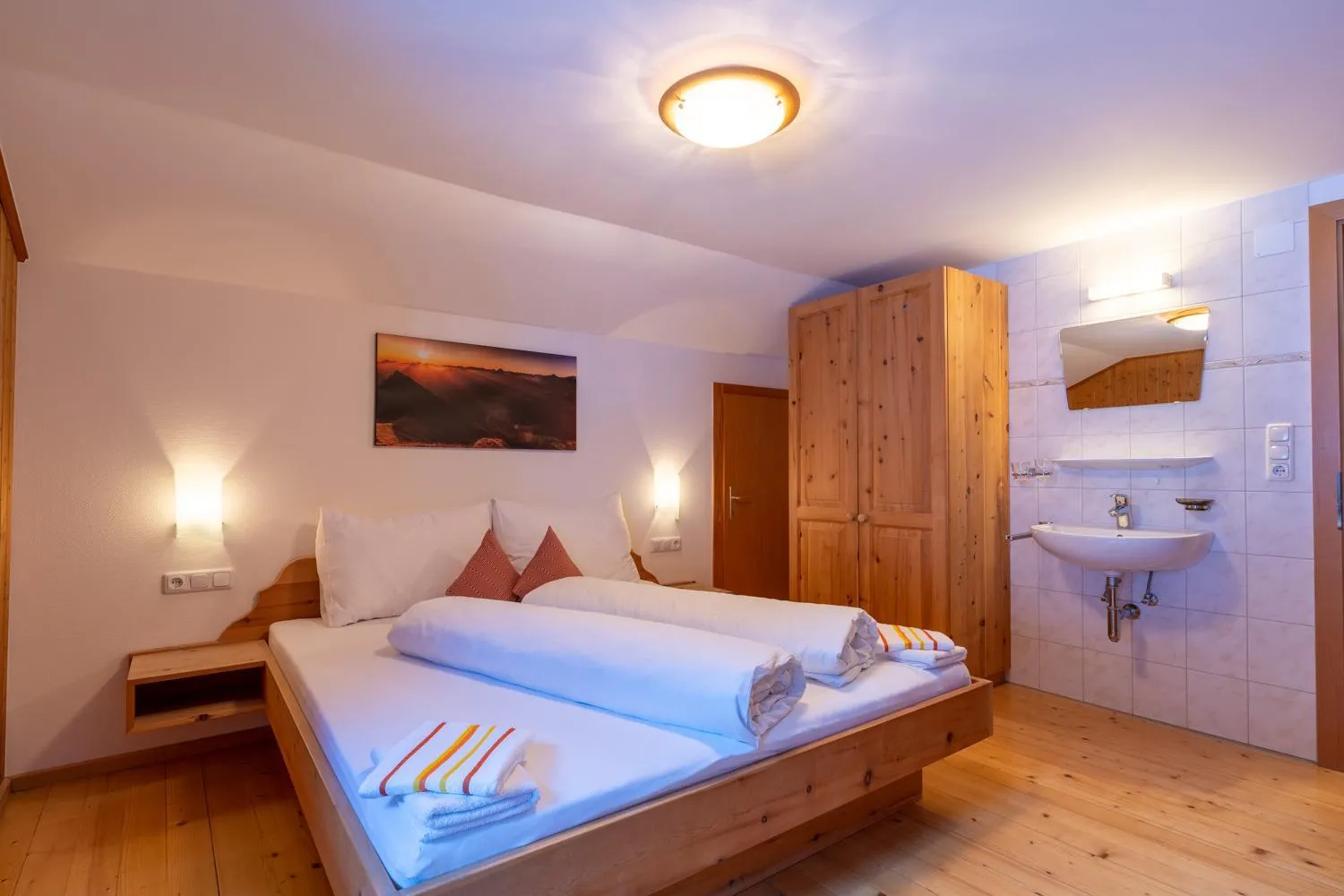 Bedroom, Bed in Ferienbauernhof Kohler