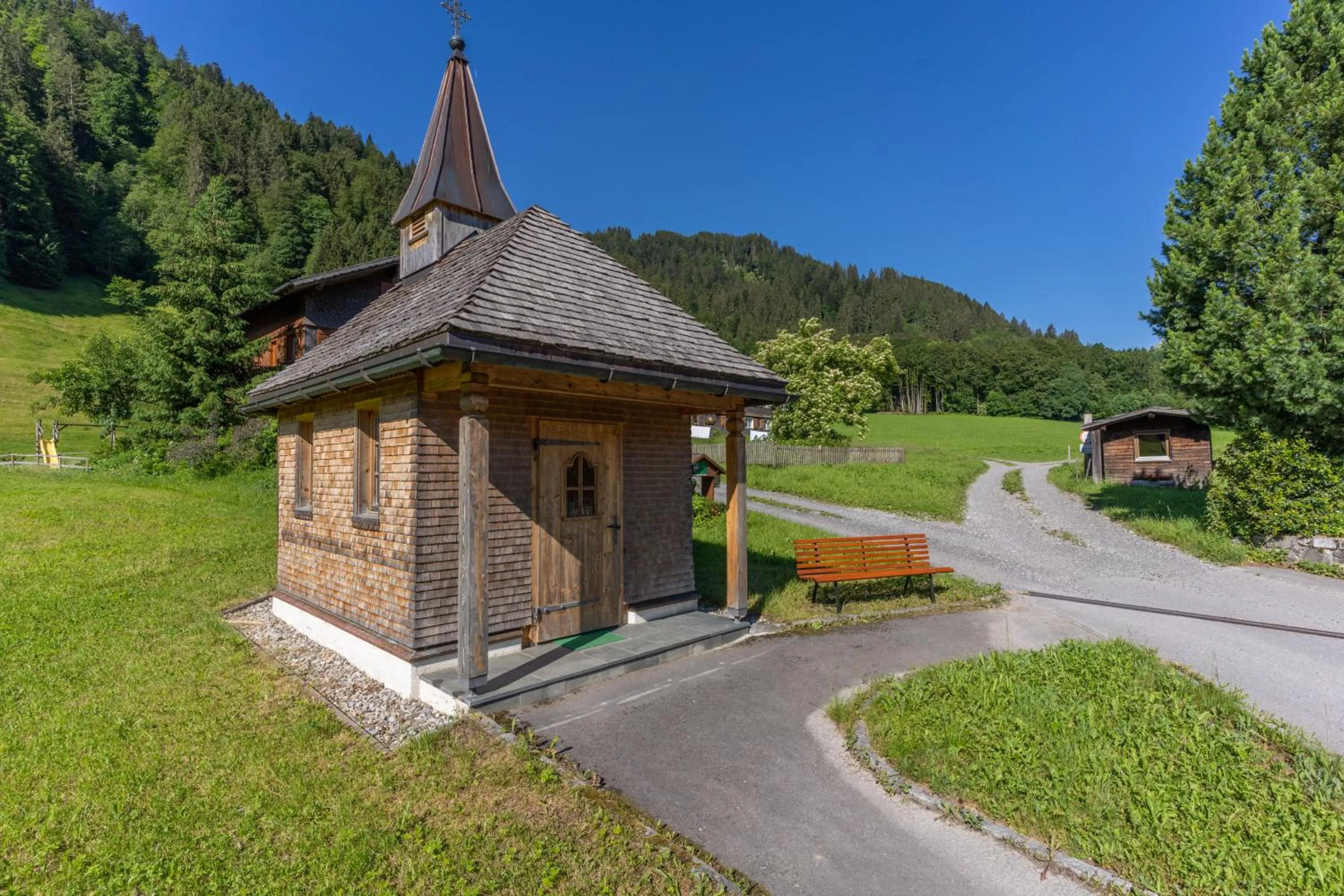 Area and facilities in Ferienbauernhof Kohler