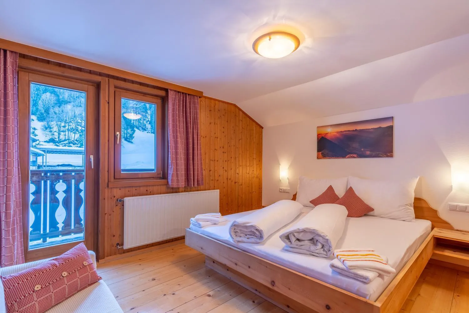 Bedroom, Bed in Ferienbauernhof Kohler