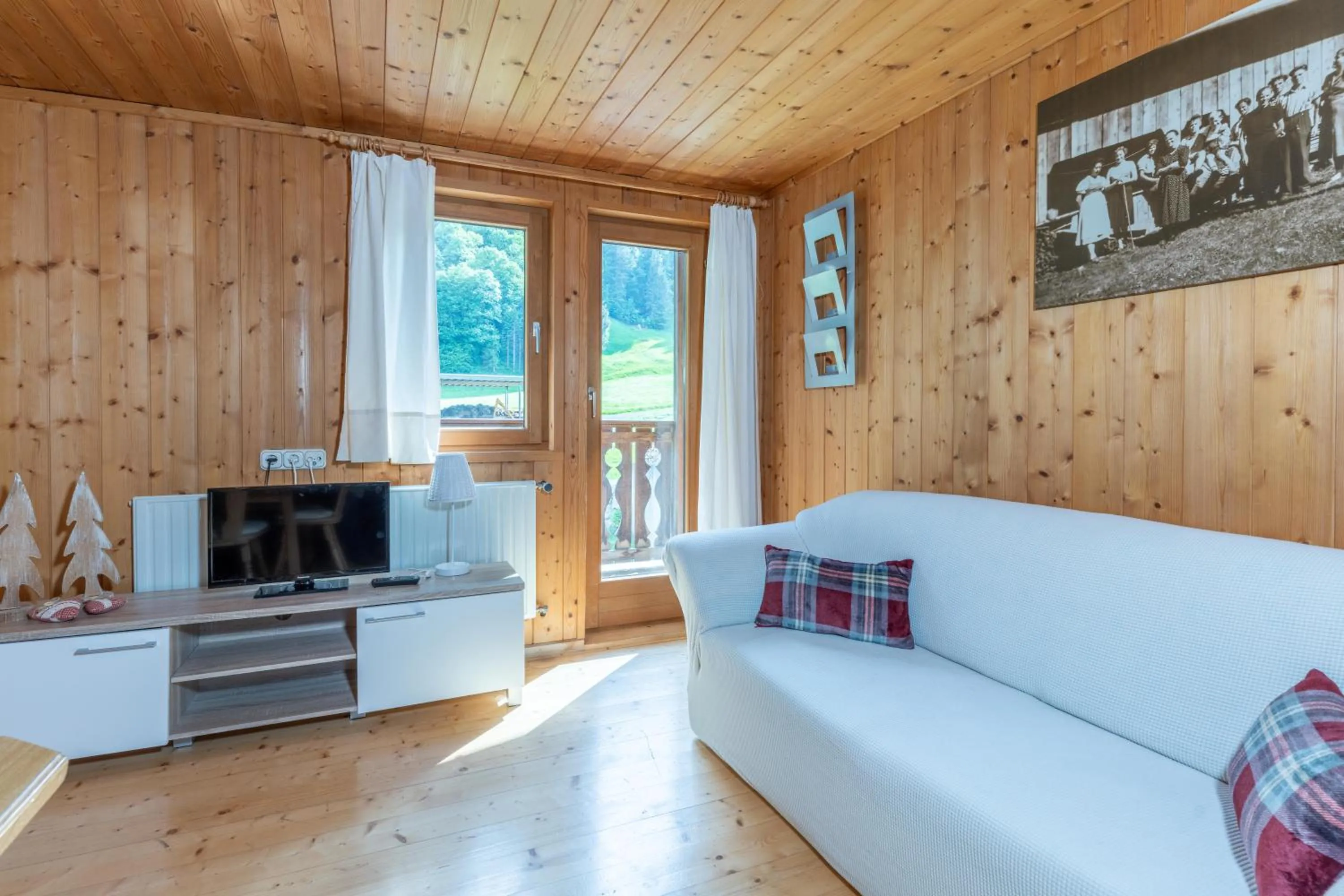 Living room in Ferienbauernhof Kohler