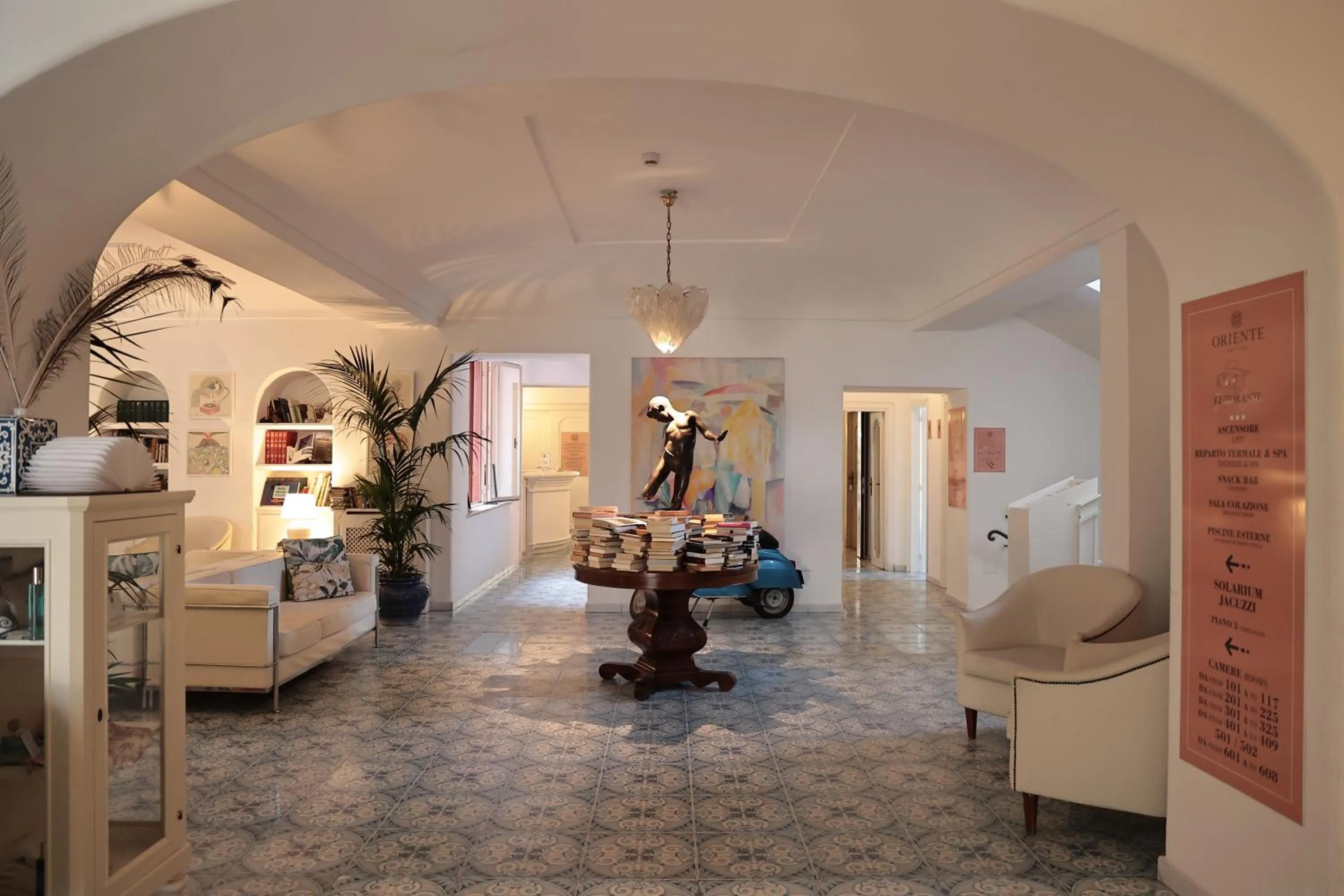 Lobby or reception in Hotel Terme Oriente - Beach & SPA