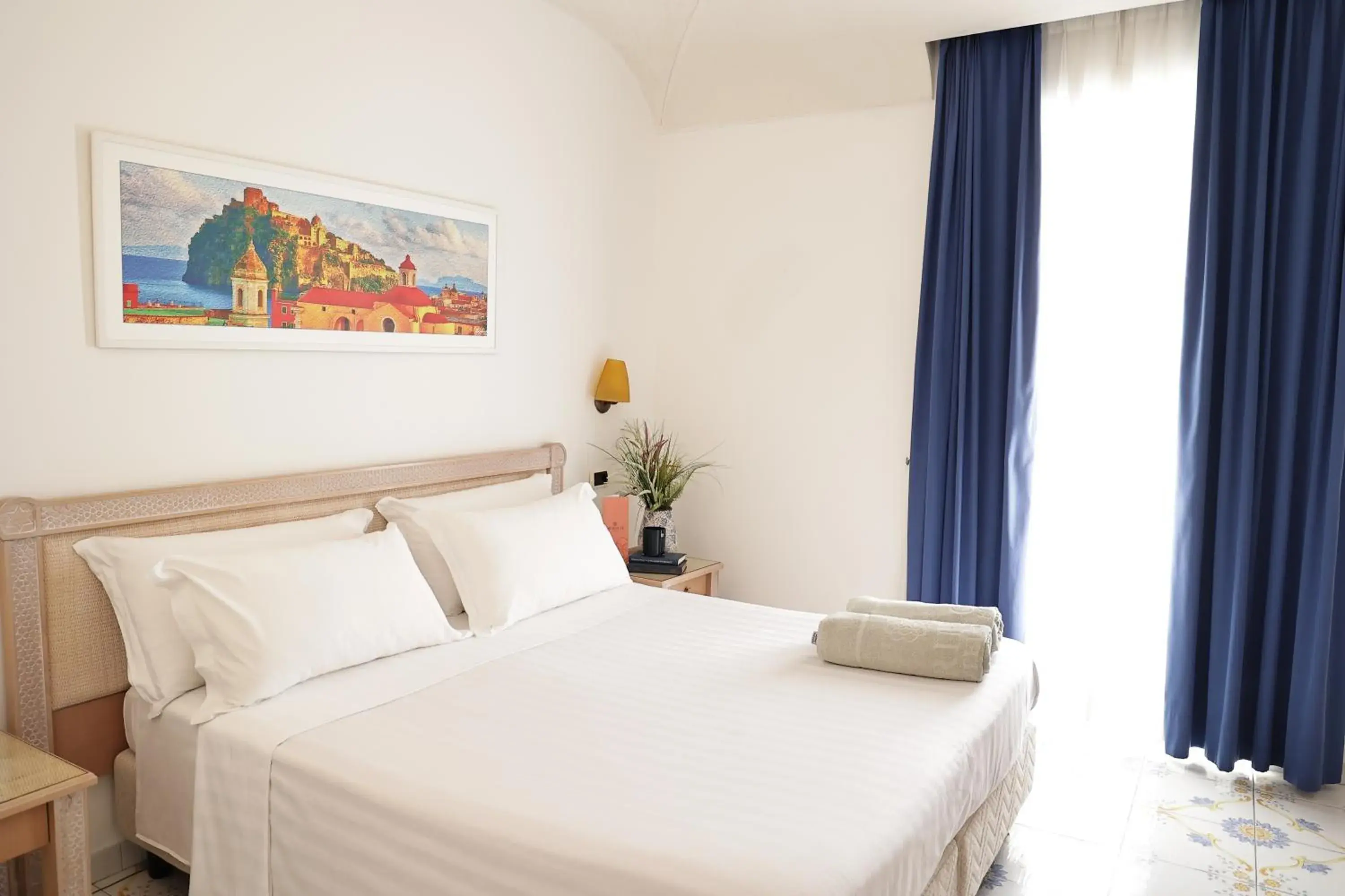 Bed in Hotel Terme Oriente - Beach & SPA Bed in Hotel Terme Oriente - Beach & SPA