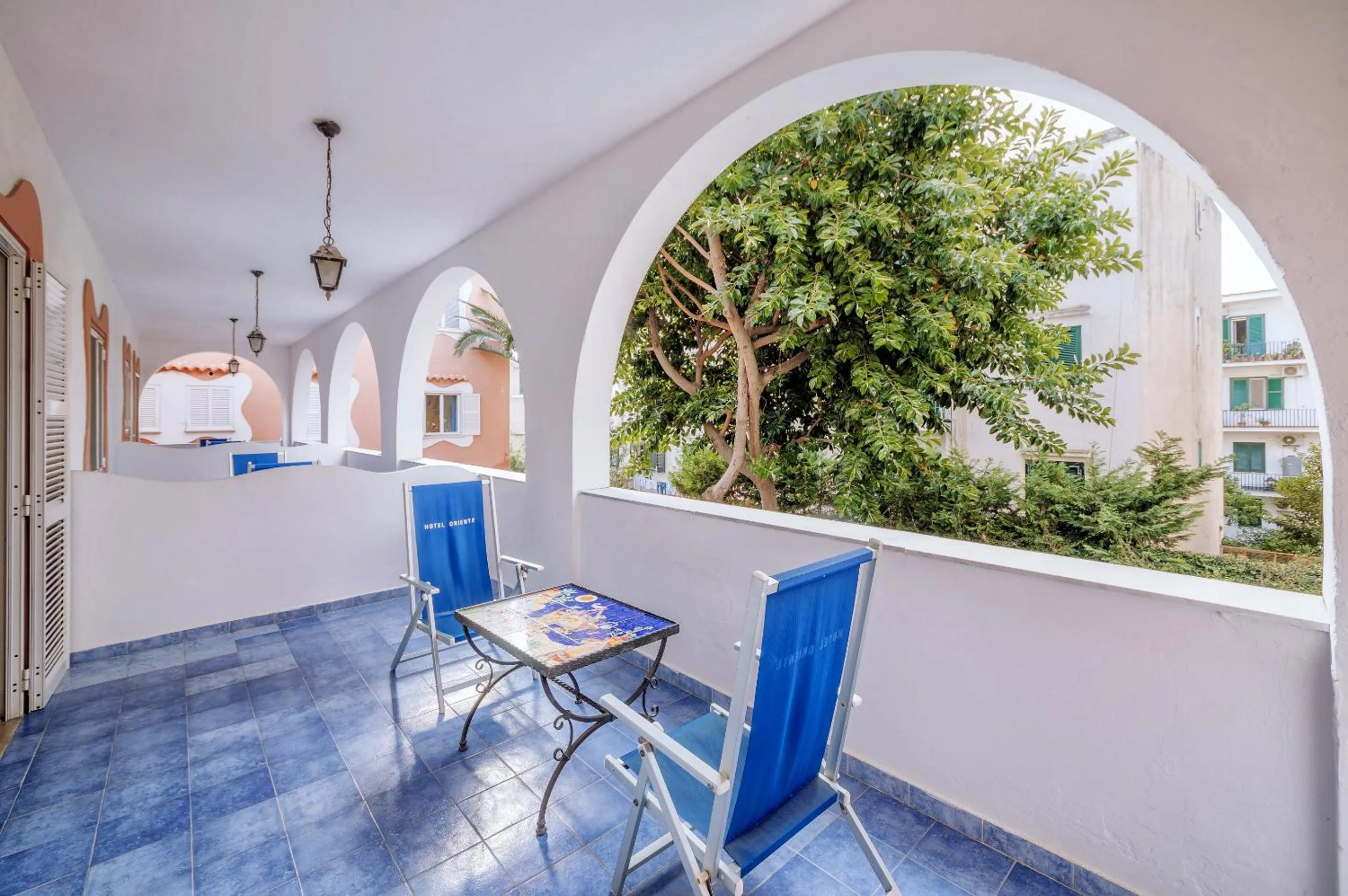 Balcony/Terrace in Hotel Terme Oriente - Beach & SPA