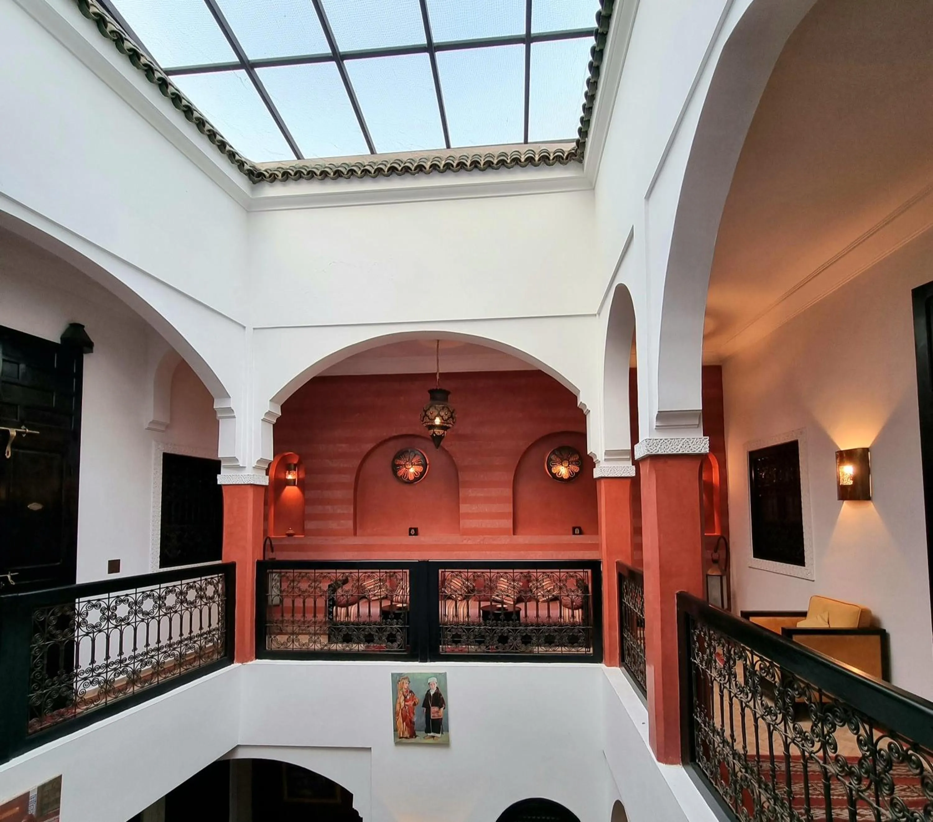 Balcony/Terrace in Riad les Rêves d'Amélie