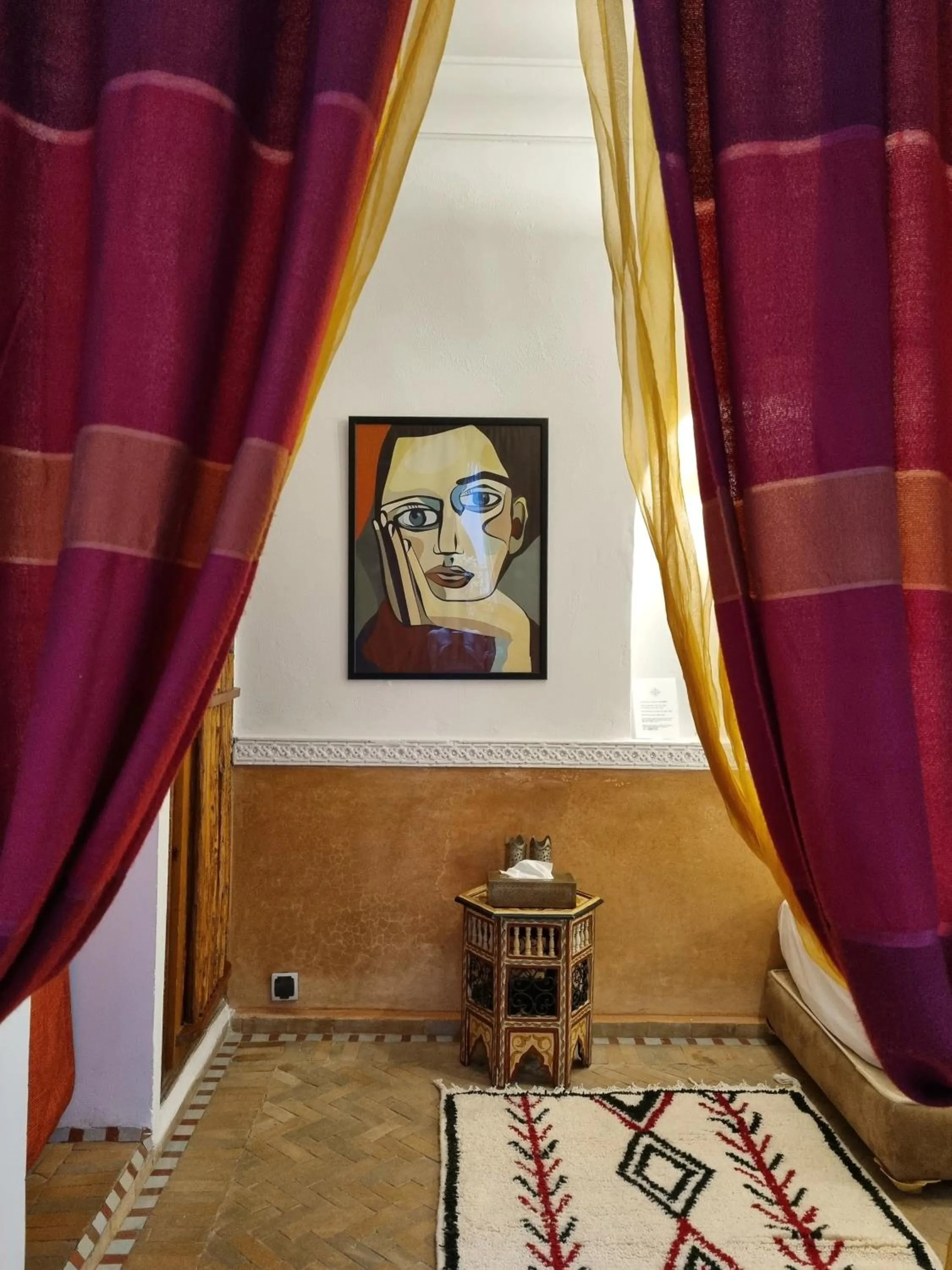 Decorative detail in Riad les Rêves d'Amélie