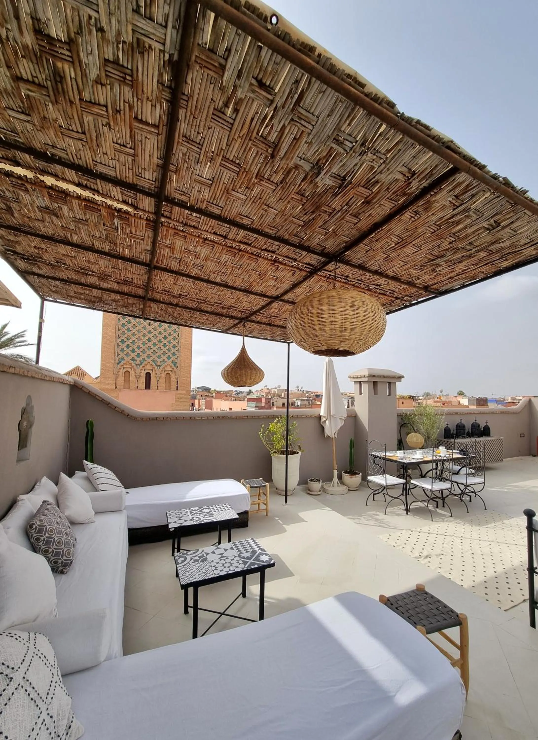 Patio in Riad les Rêves d'Amélie