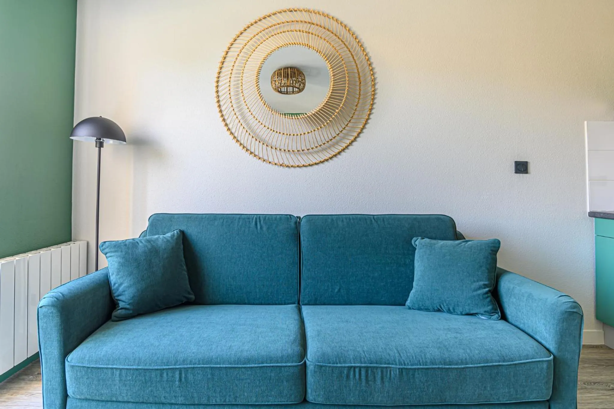 Bedroom in Appart Hôtel Le Liberté Vannes Centre-Ville