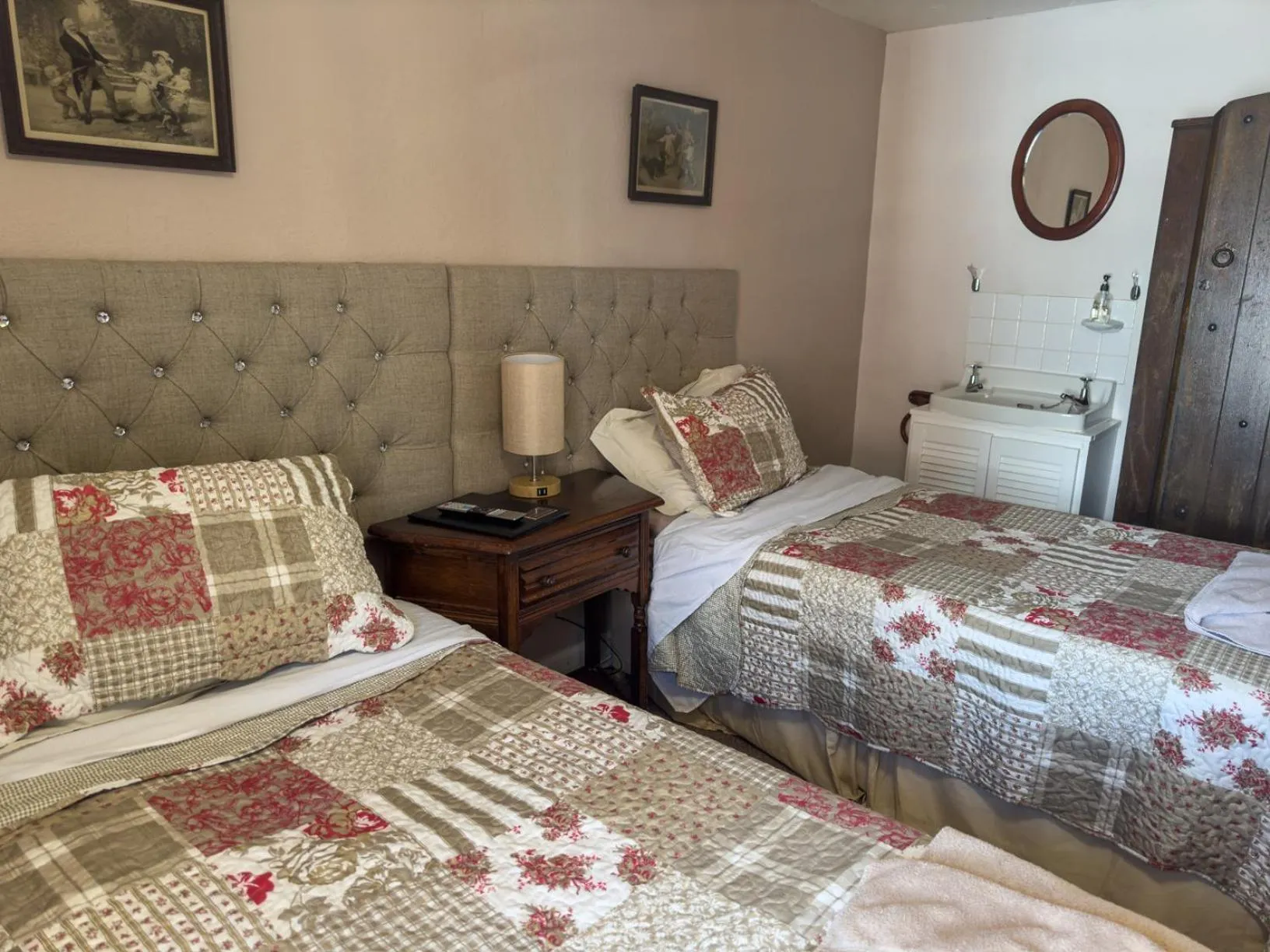 Bed in The Vintage Inn