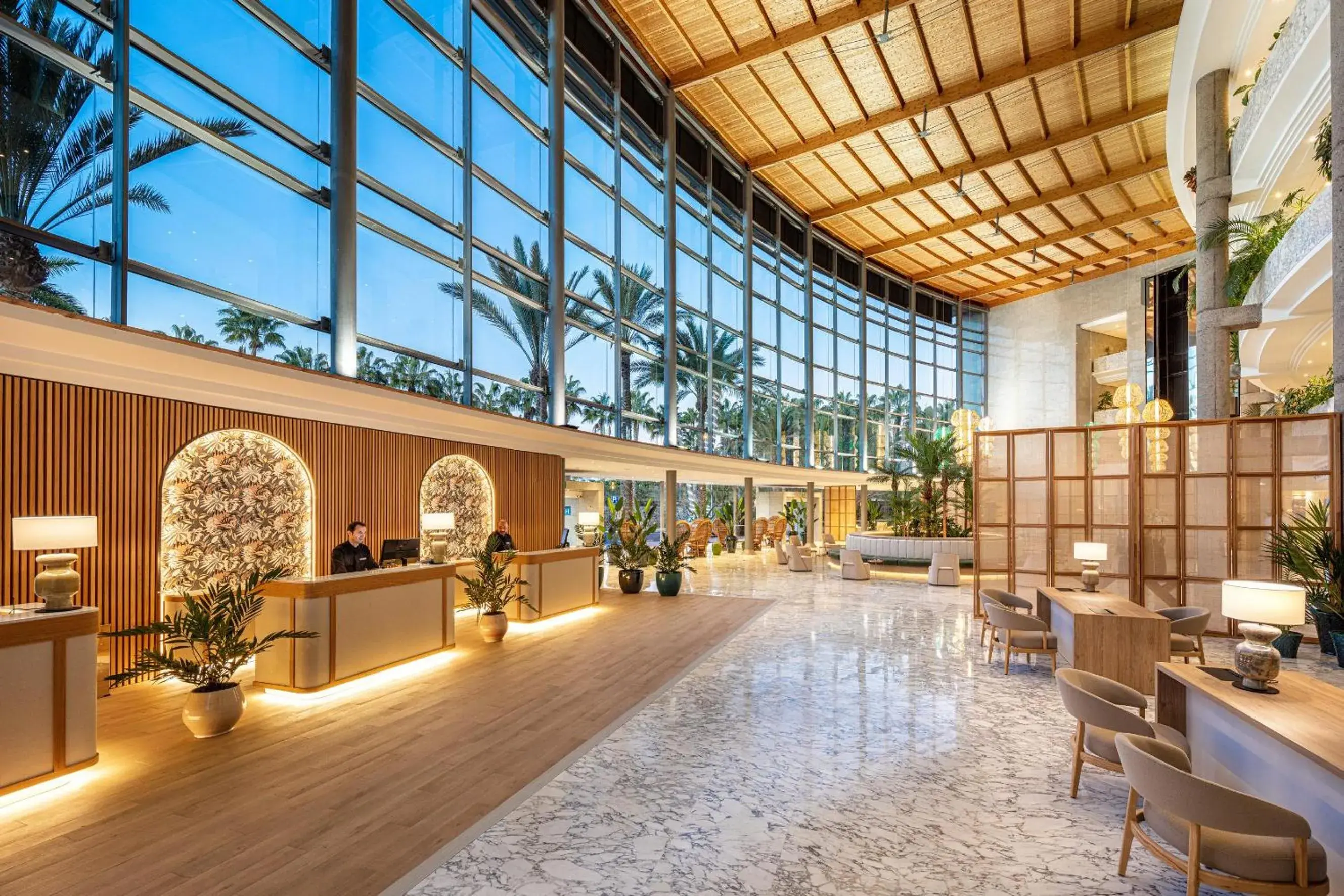 Lobby or reception in Tabaiba Princess Lobby or reception in Tabaiba Princess