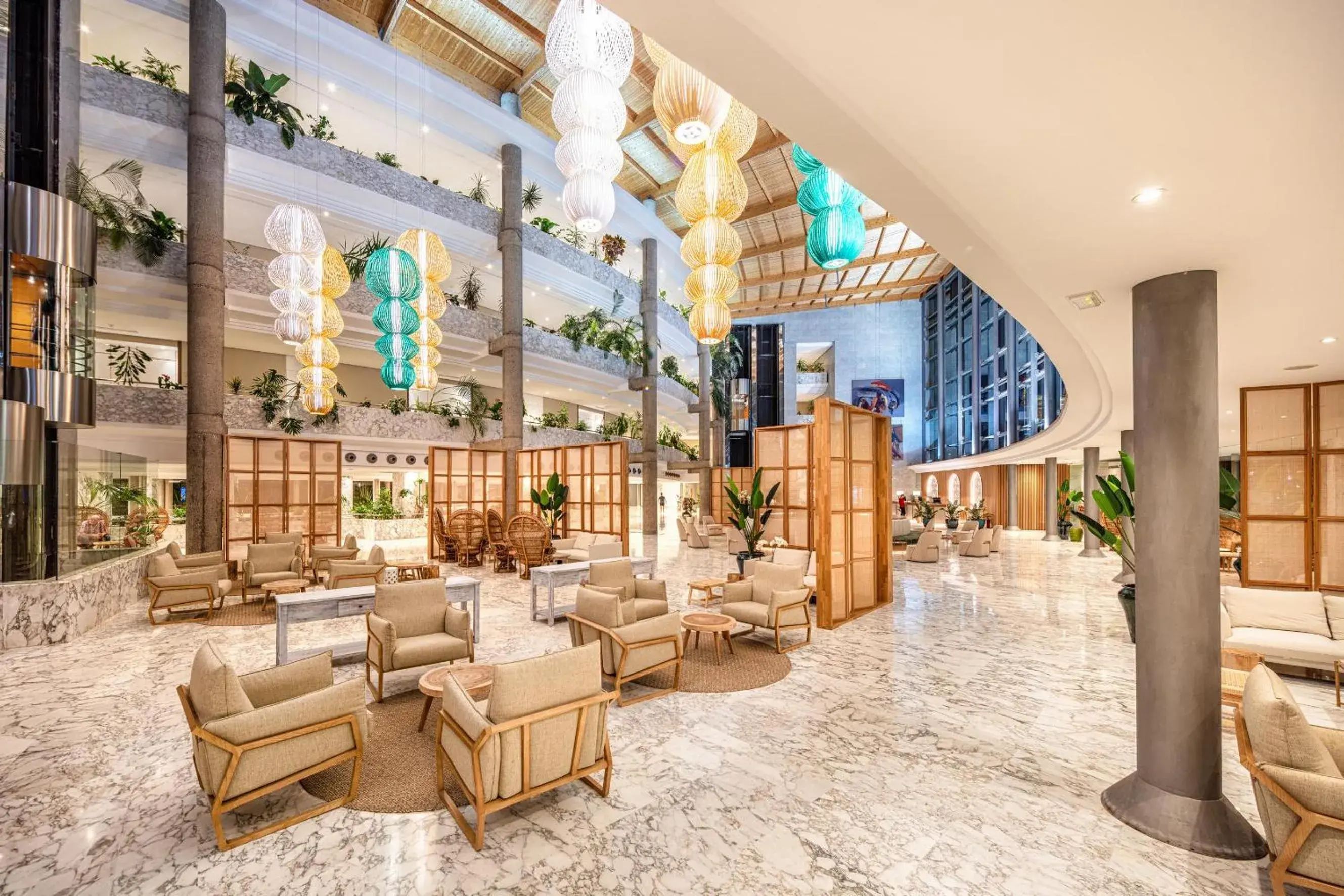 Lobby or reception in Tabaiba Princess Lobby or reception in Tabaiba Princess