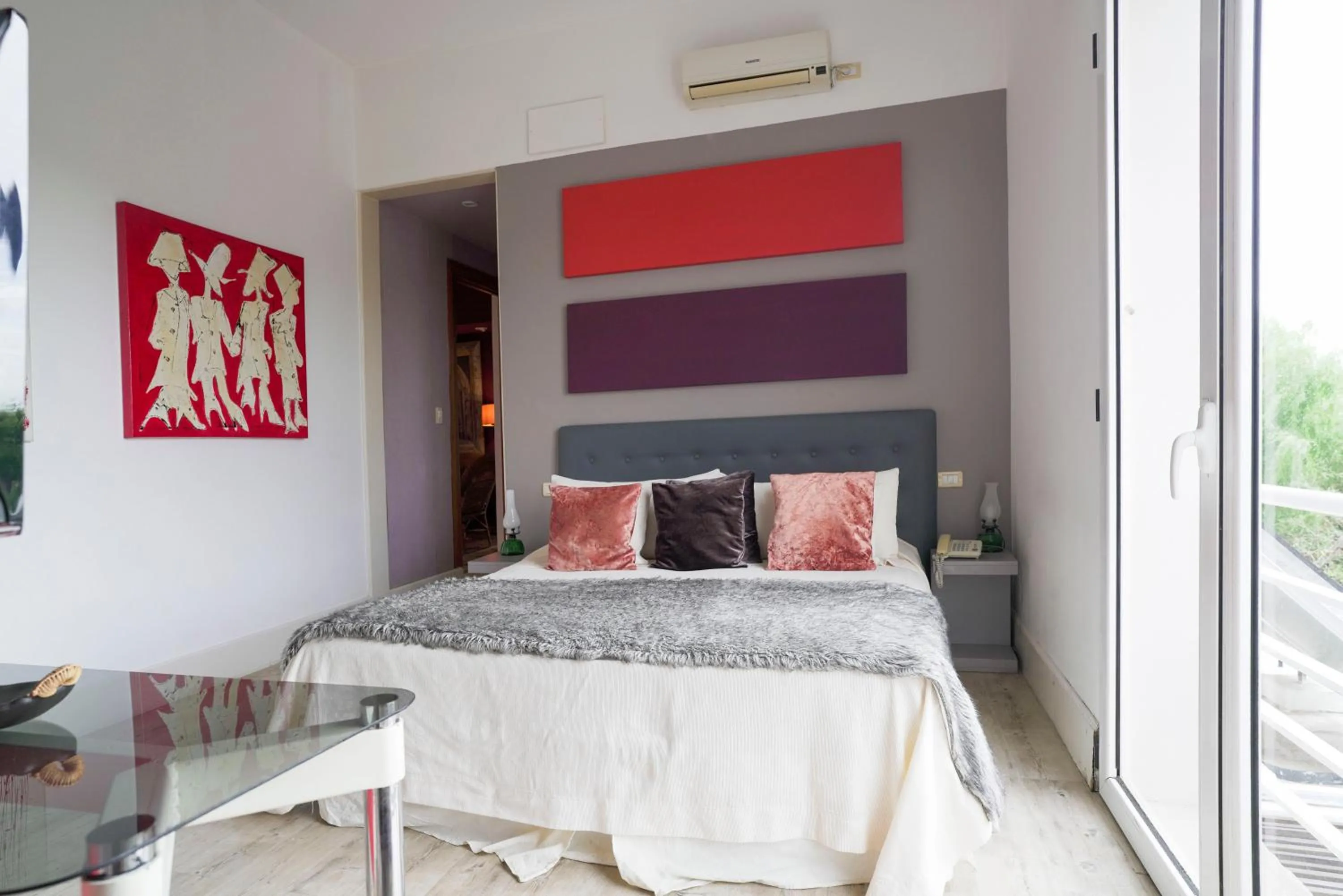 Bed in Los Muelles Boutique Hotel