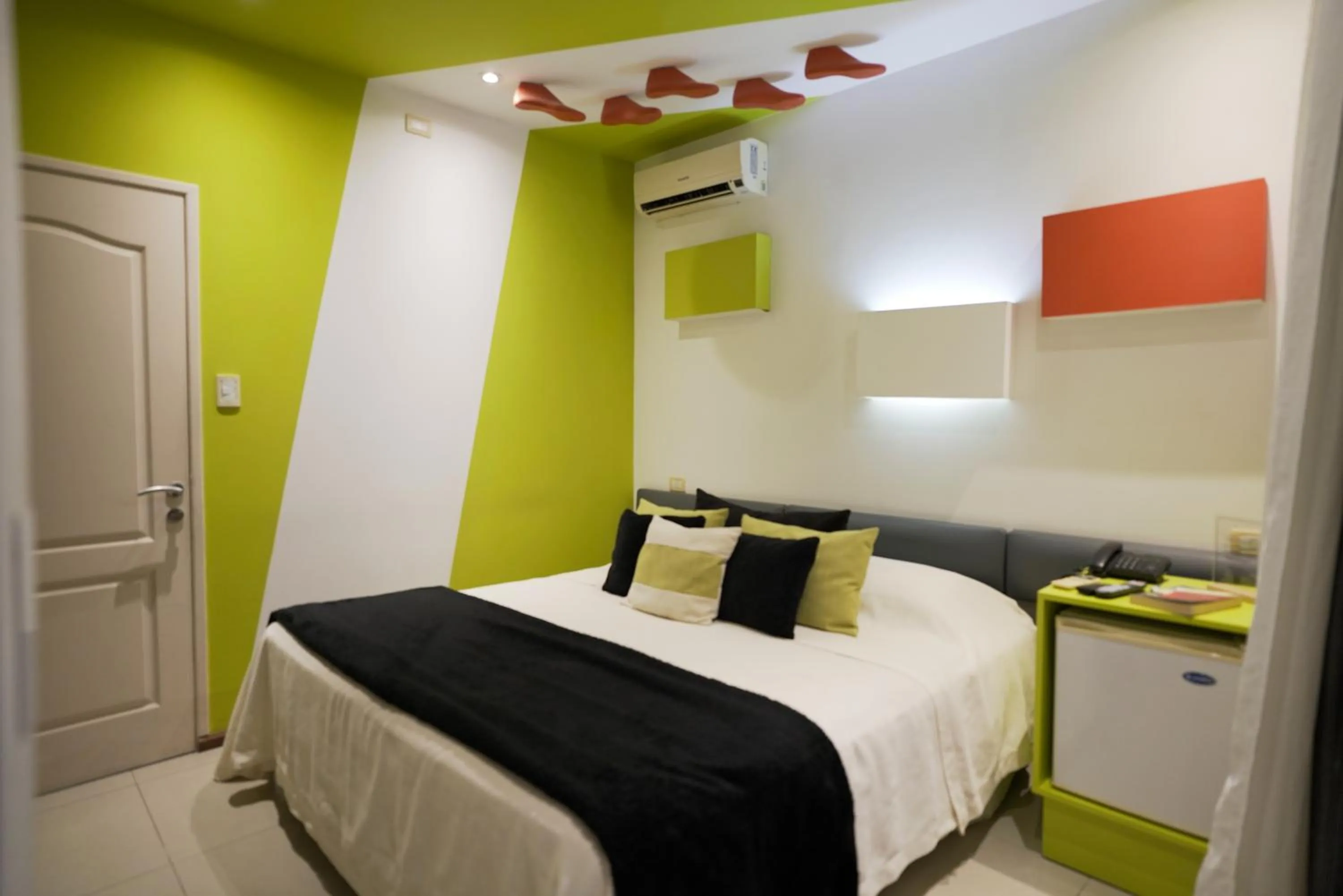 Bed in Los Muelles Boutique Hotel