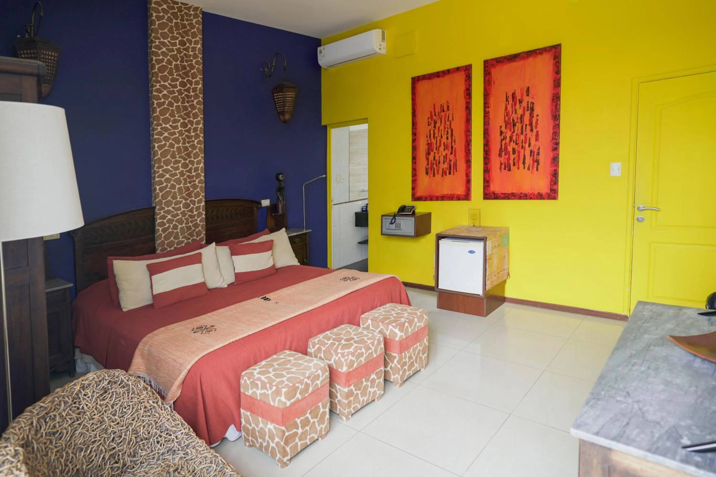 Bed in Los Muelles Boutique Hotel